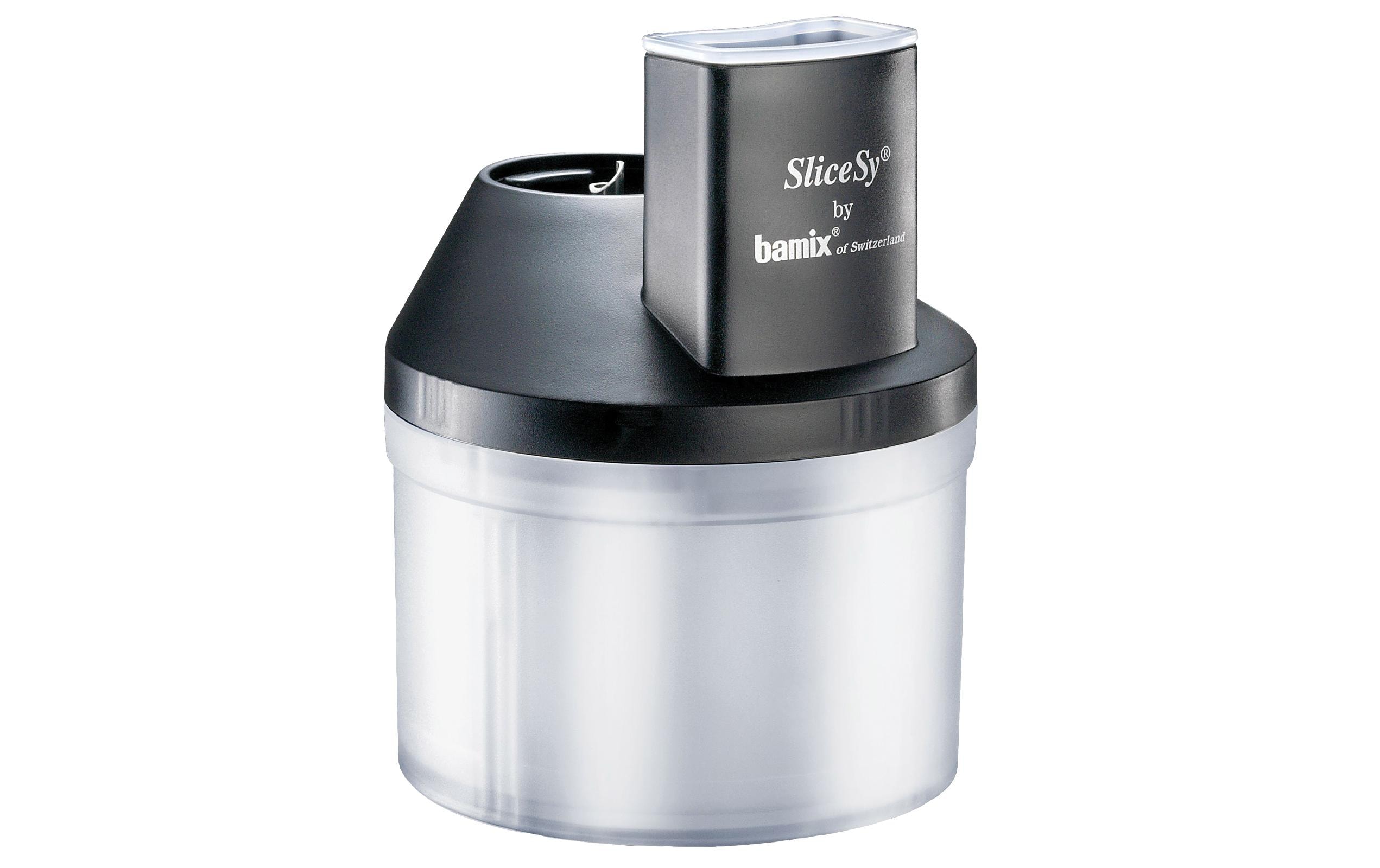 Bamix Zerkleinerer-Aufsatz SliceSy, Schwarz Bamix Zerkleinerer-Aufsatz SliceSy, Schwarz