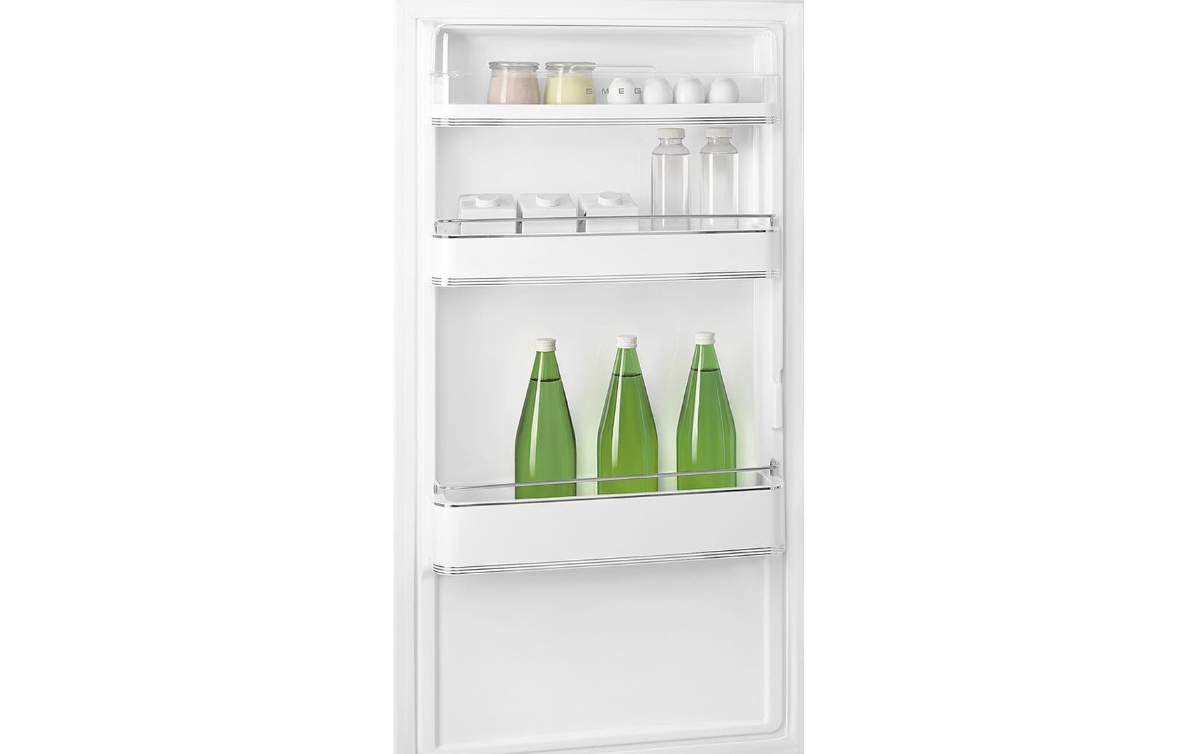 SMEG Kühl-Gefrierkombination FAB32LCR6 Crème, Links
