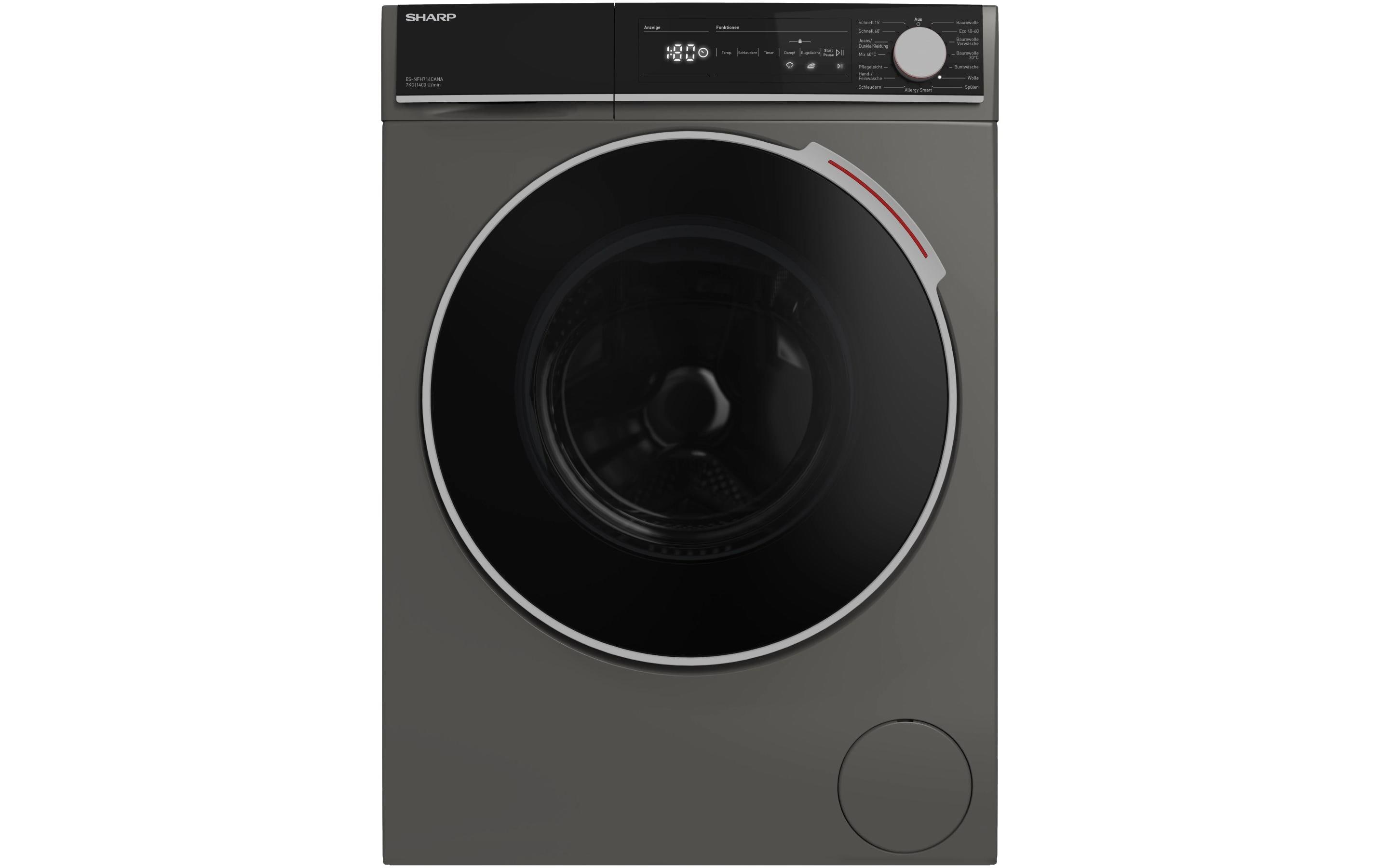 Sharp Waschmaschine ES-NFH714CANA-DE Links