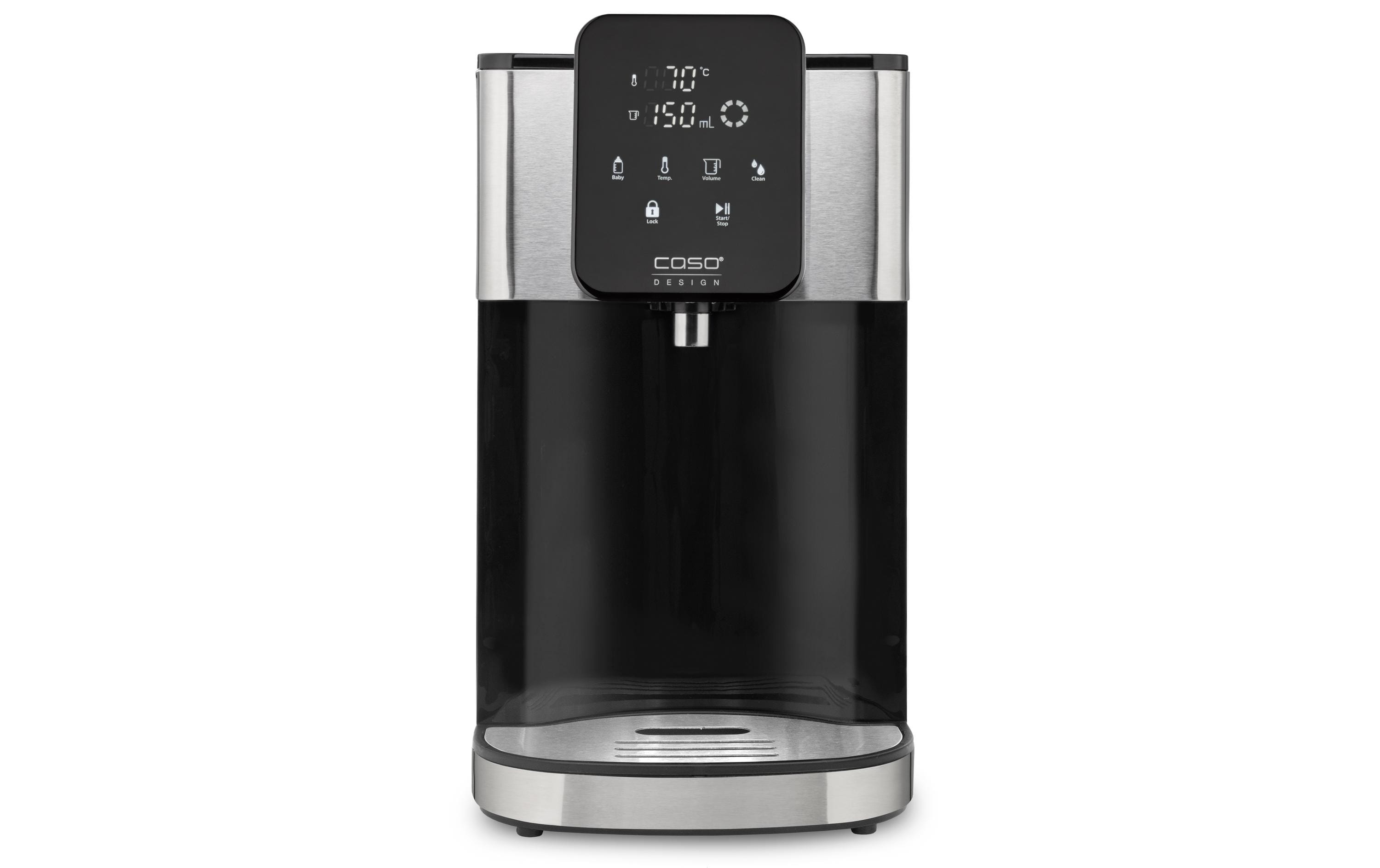 Caso Turbo Heisswasserspender HW 1660 4 l, Schwarz/Silber Caso Turbo Heisswasserspender HW 1660 4 l, Schwarz/Silber