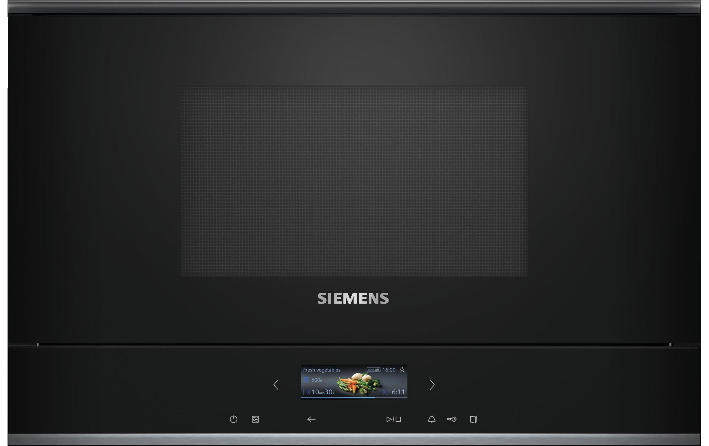 Siemens Einbaumikrowelle iQ700 BE732L1B1C Schwarz