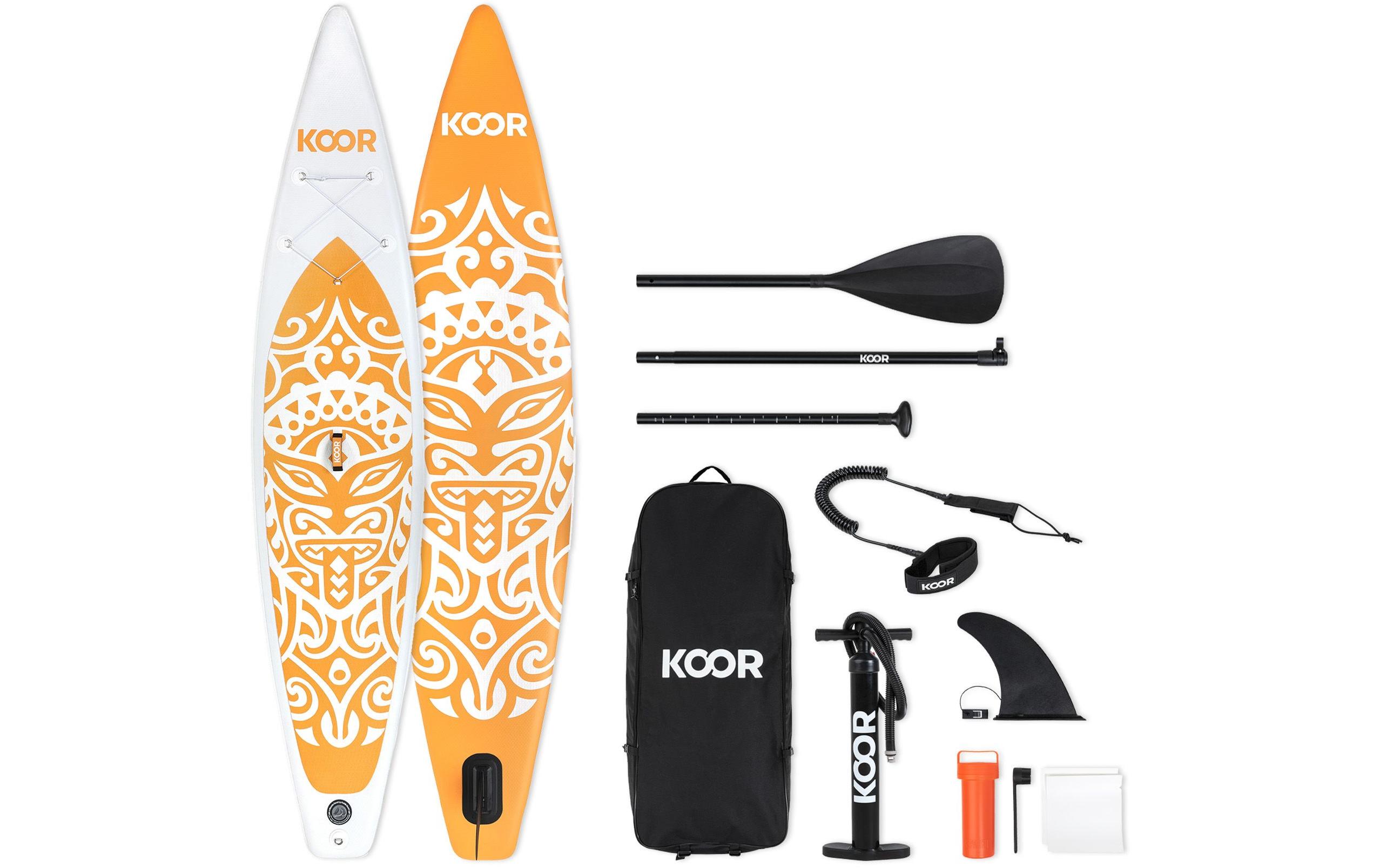 KOOR SUP Board Moolaka Touring 11`6 (353 cm) Set Arancia KOOR SUP Board Moolaka Touring 11`6 (353 cm) Set Arancia