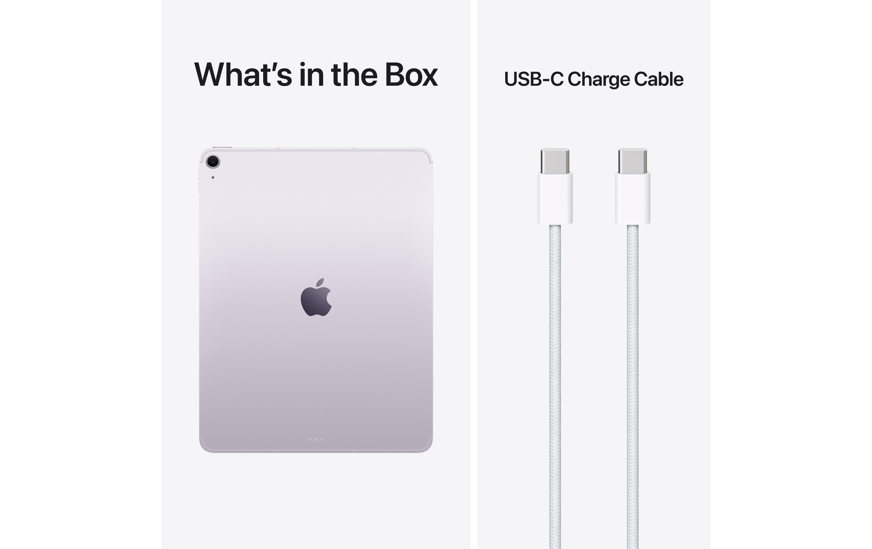 Apple iPad Air 13 M4 Cellular 2026 256 GB Violett DEP