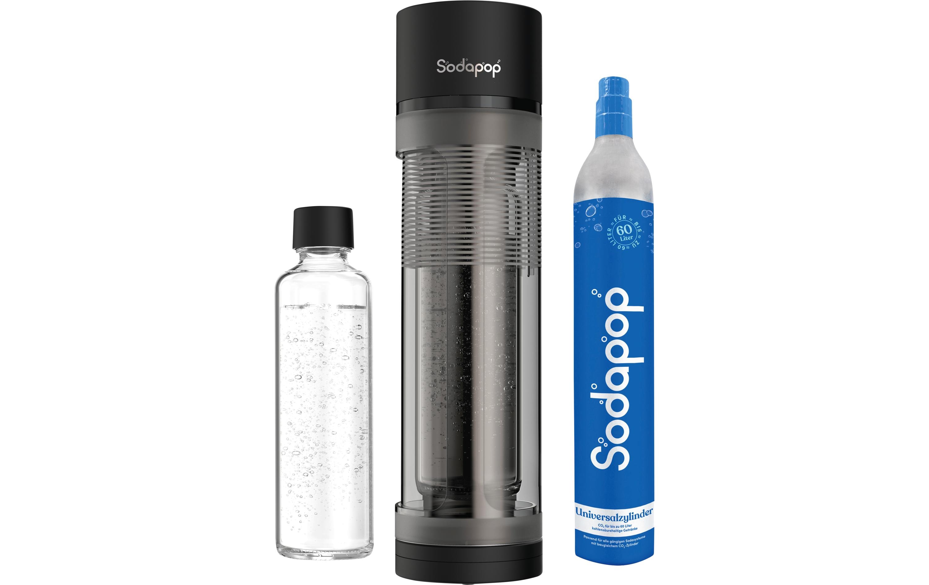 Sodapop Wassersprudler Logan Schwarz matt Sodapop Wassersprudler Logan Schwarz matt