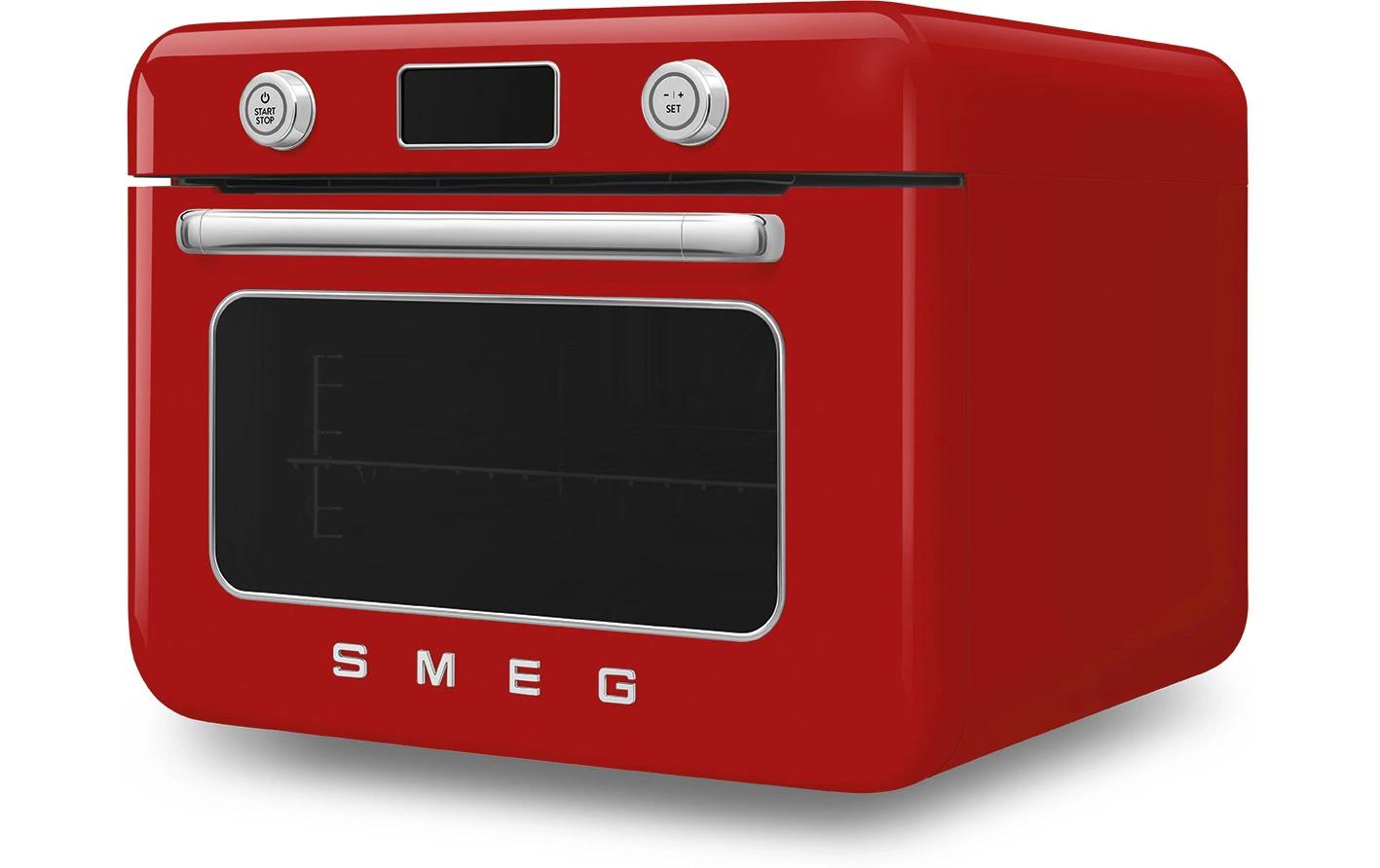 SMEG Backofen COF01RDEU 30 l, Rot