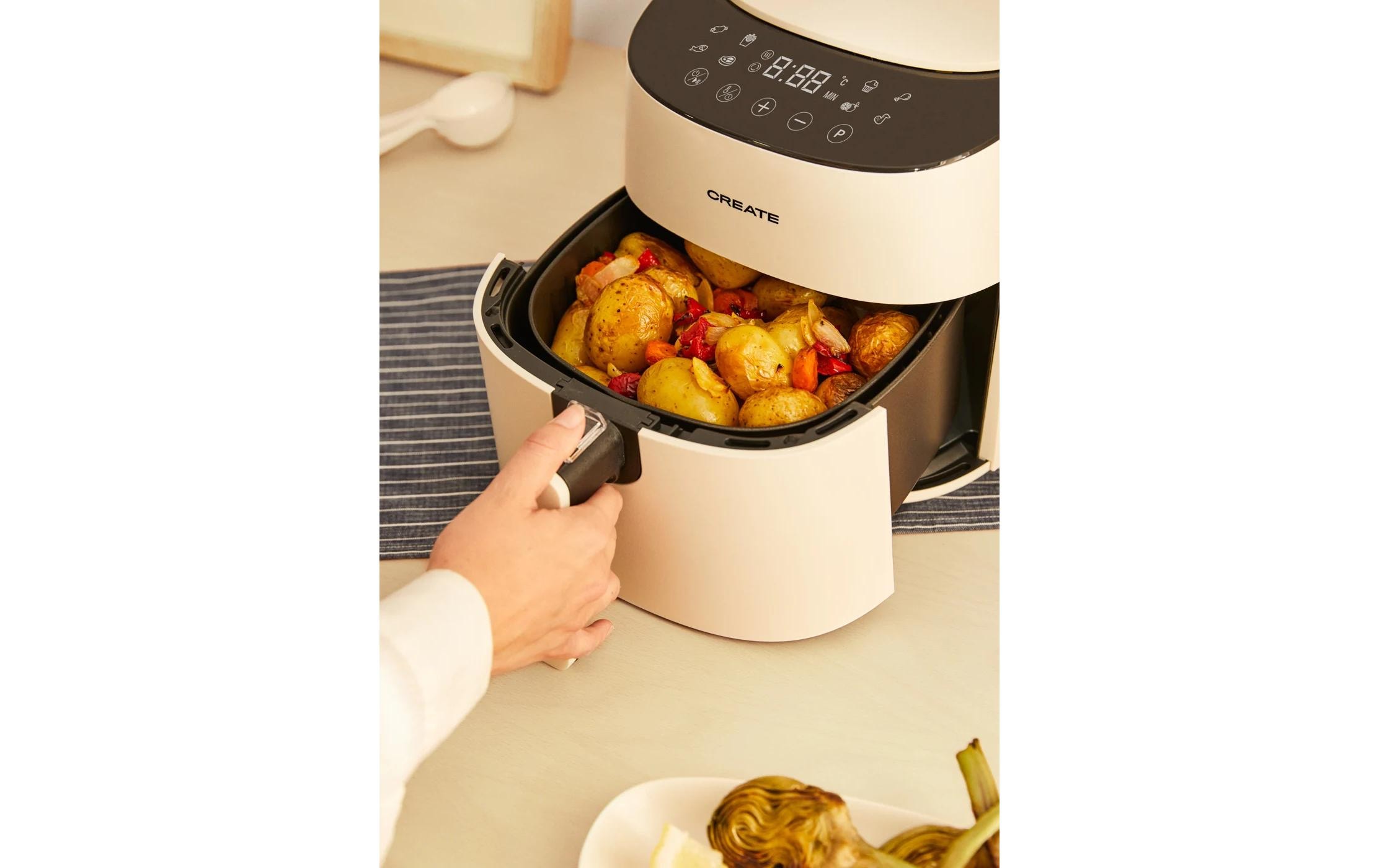 Create Fryer Air Pro Compact 3.5 l, Crème