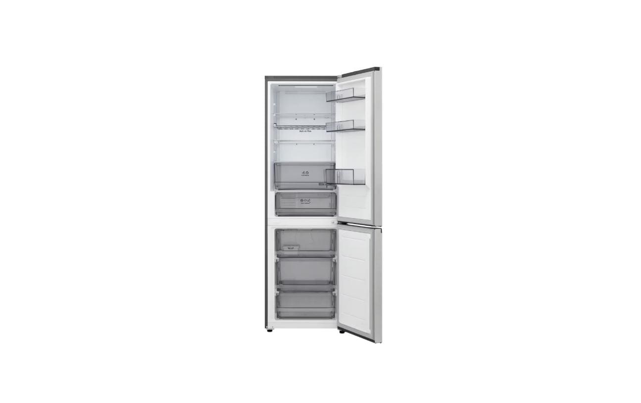 LG Einbau-Kühl-Gefrierkombination GBBS312BPY Silber, Rechts