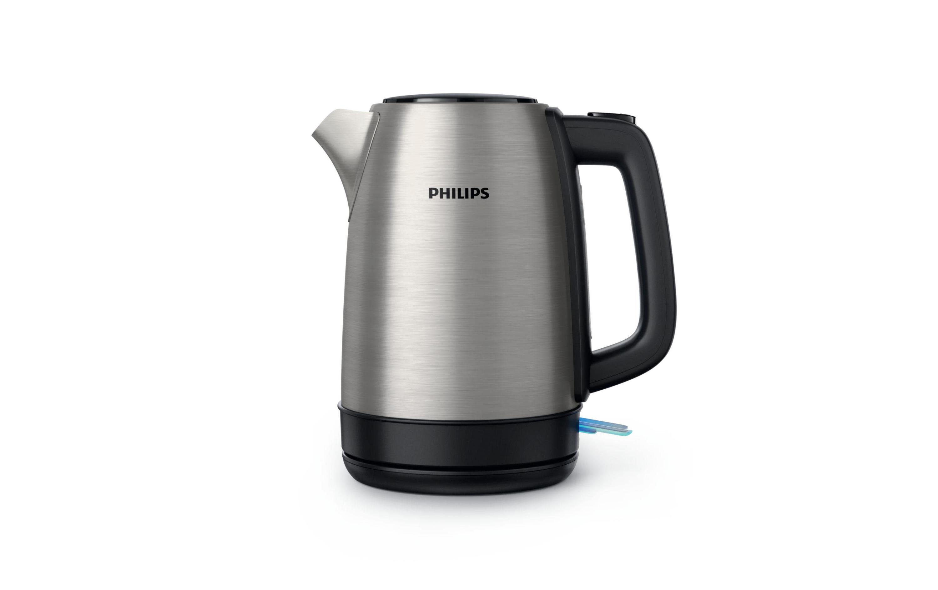 Philips Wasserkocher Daily Collection HD9350/94 1.7 l, Silber