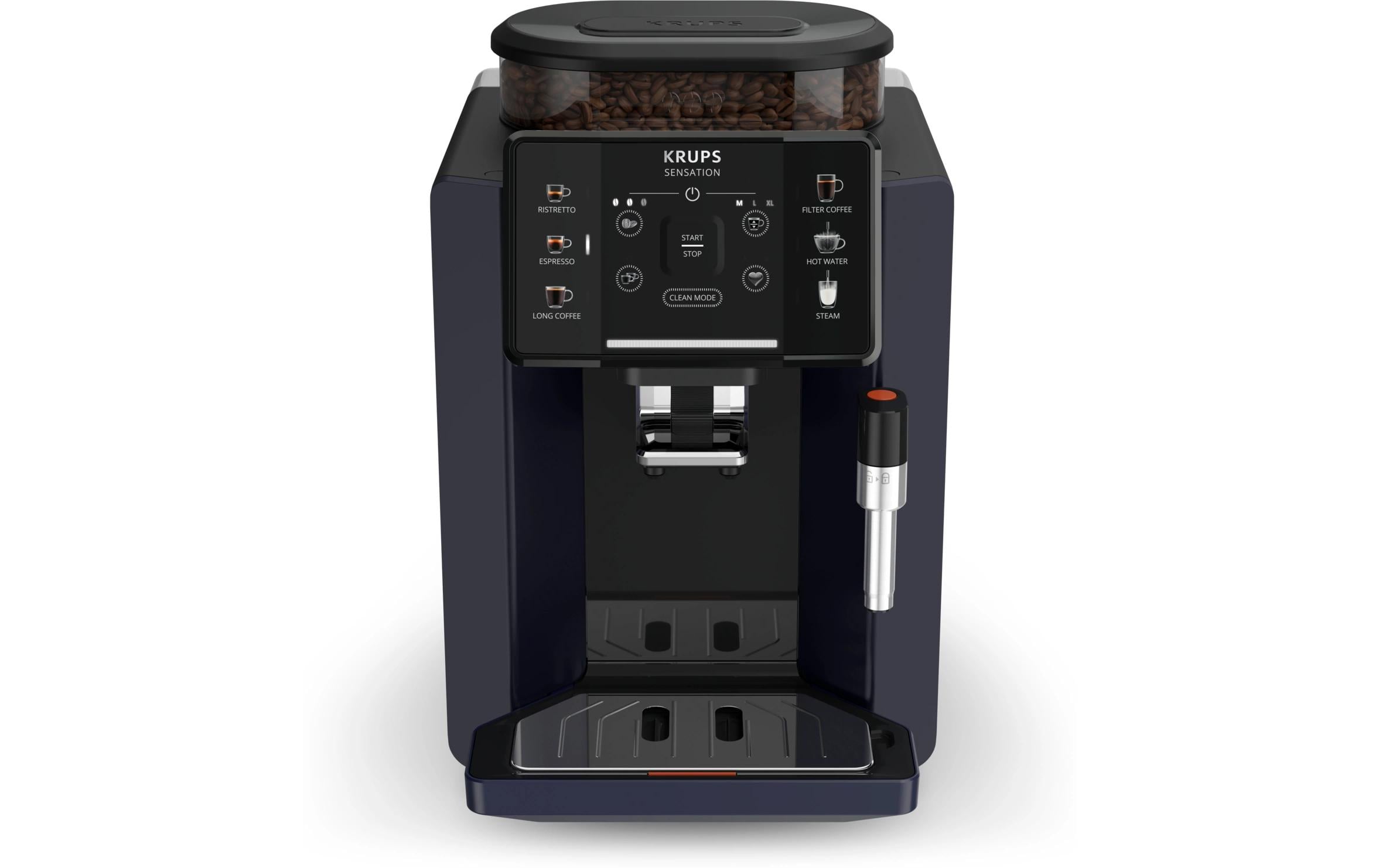Krups Kaffeevollautomat Sensation EA910B Schwarz