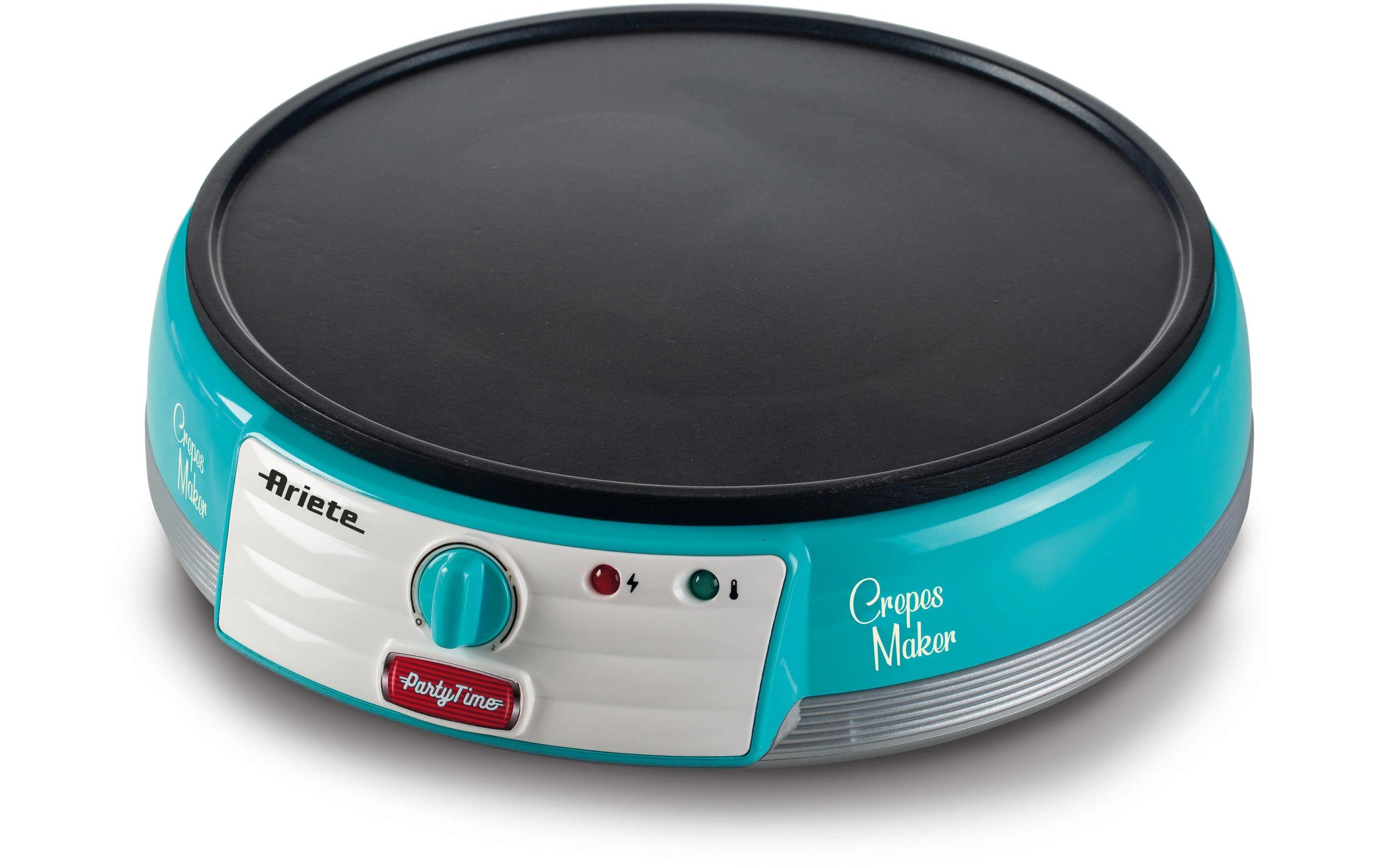 Ariete Crêpe Maker Party Time ARI-202-BL 1000 W, Blau Ariete Crêpe Maker Party Time ARI-202-BL 1000 W, Blau