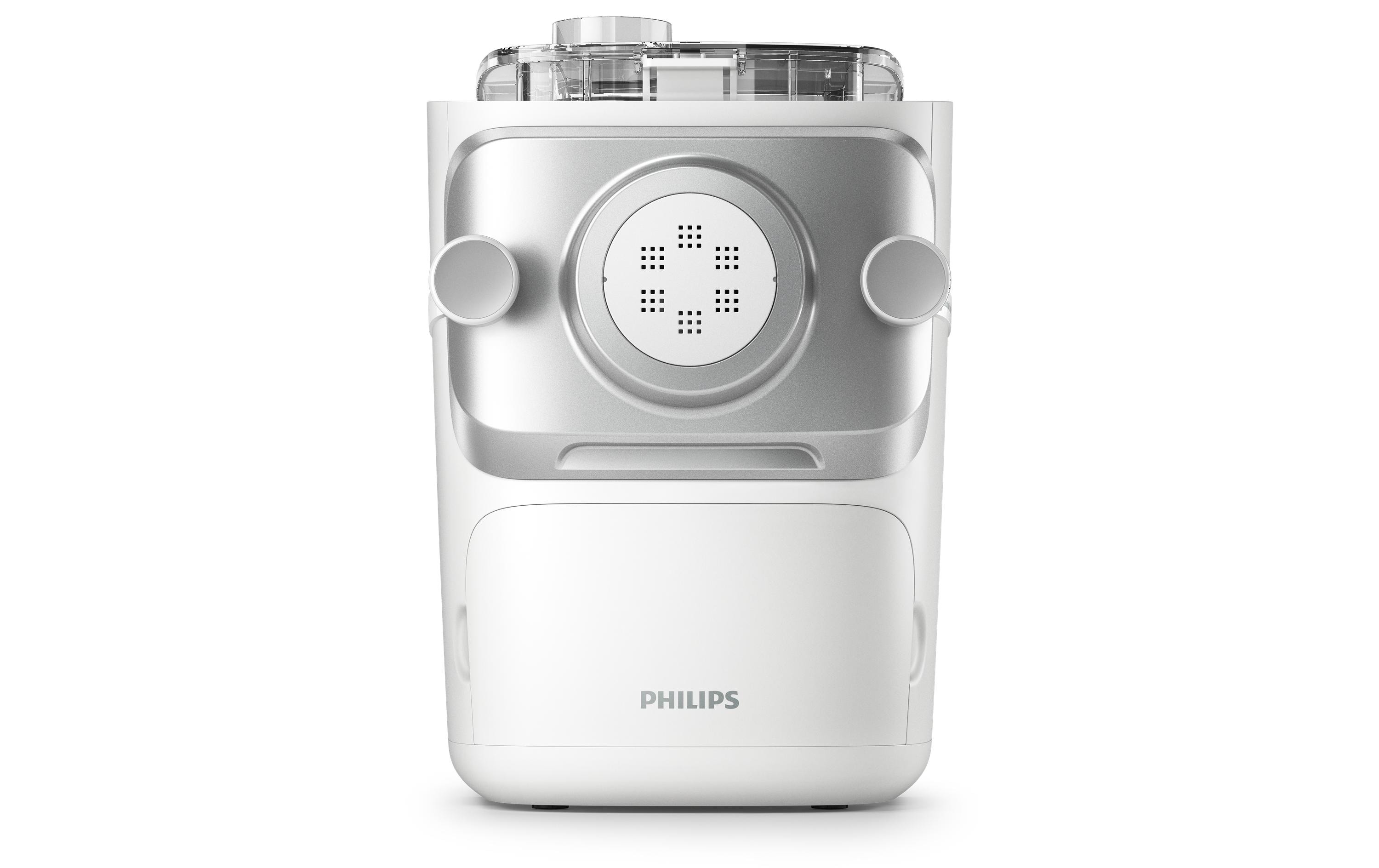Philips Pastamaschine HR2660/00, Silber/Weiss Philips Pastamaschine HR2660/00, Silber/Weiss