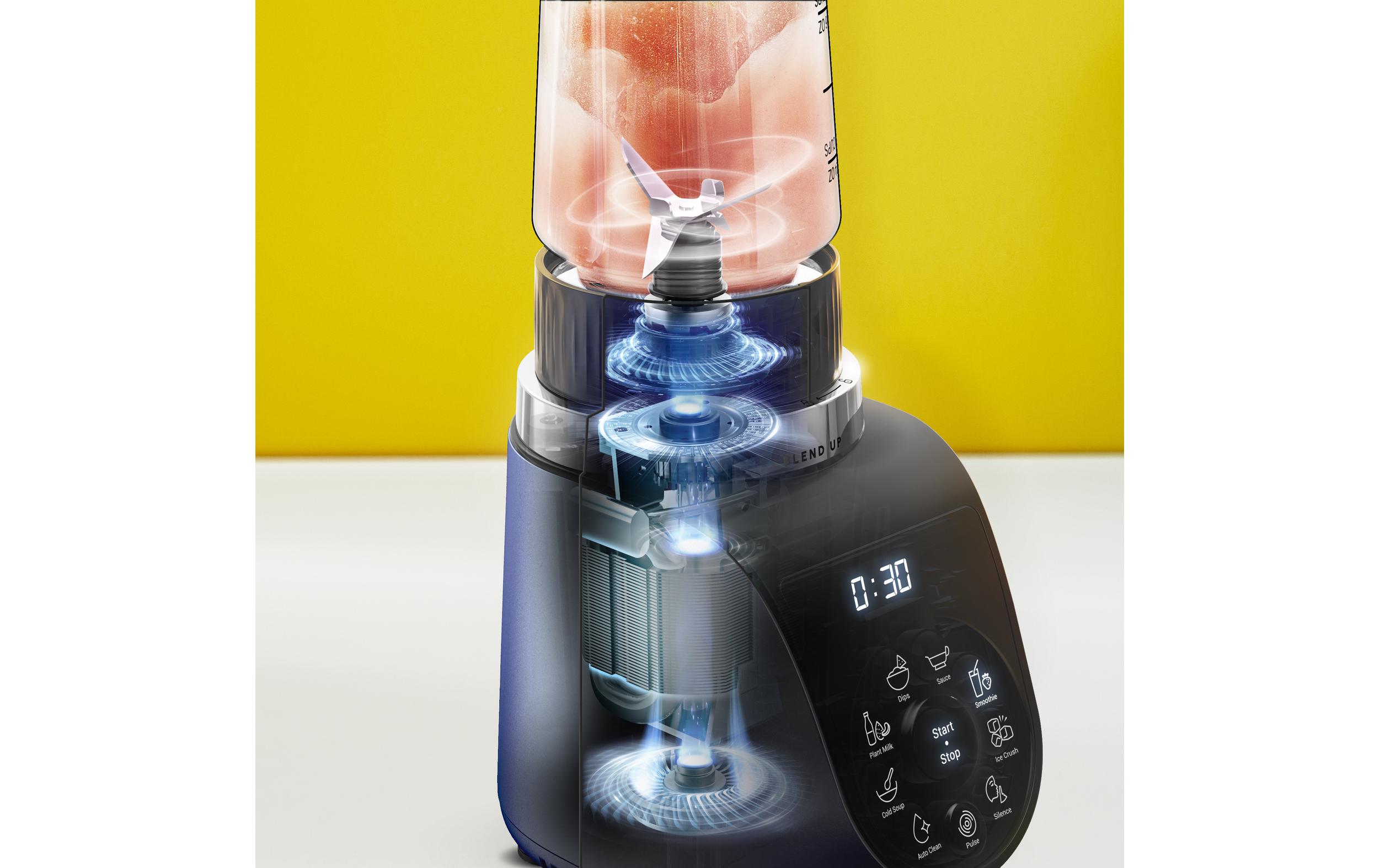 Tefal Standmixe Blend Up BL19H4 Blau/Transparent
