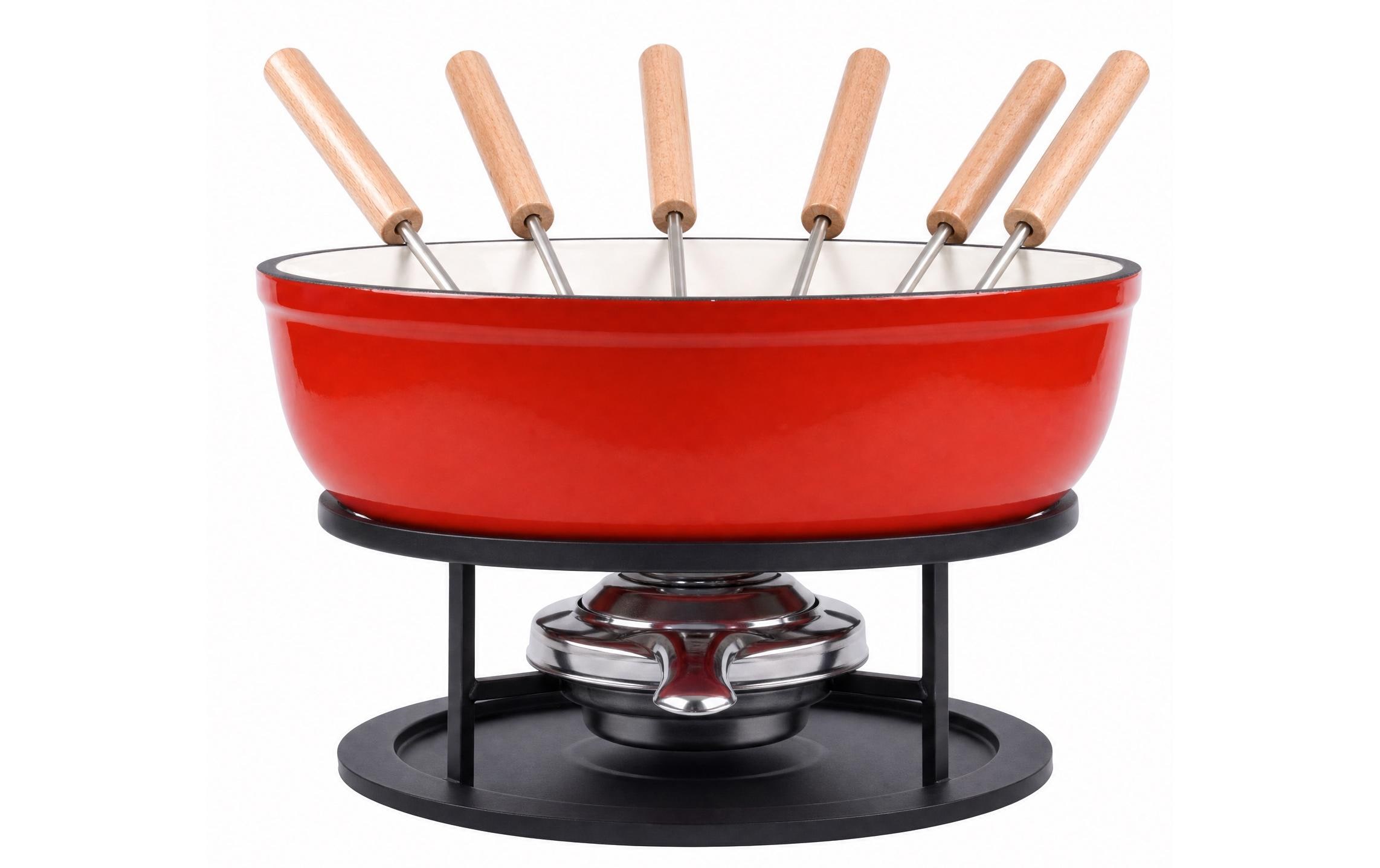 COCON Käsefondue-Set 6 Personen, Rot