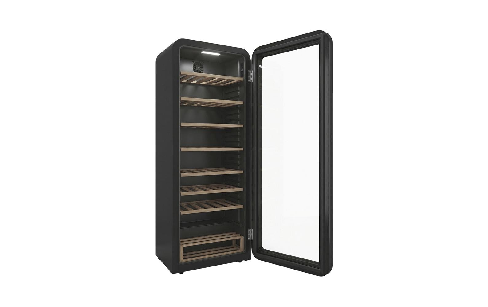 Kibernetik Weinkühlschrank WKH208 Schwarz
