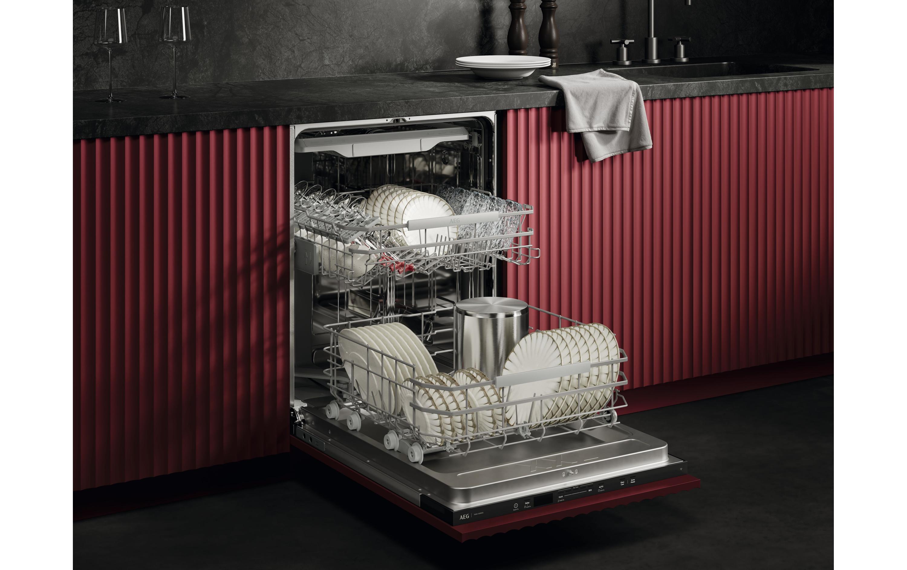 AEG by Electrolux Einbaugeschirrspüler GS60BVSX Vollintegriert