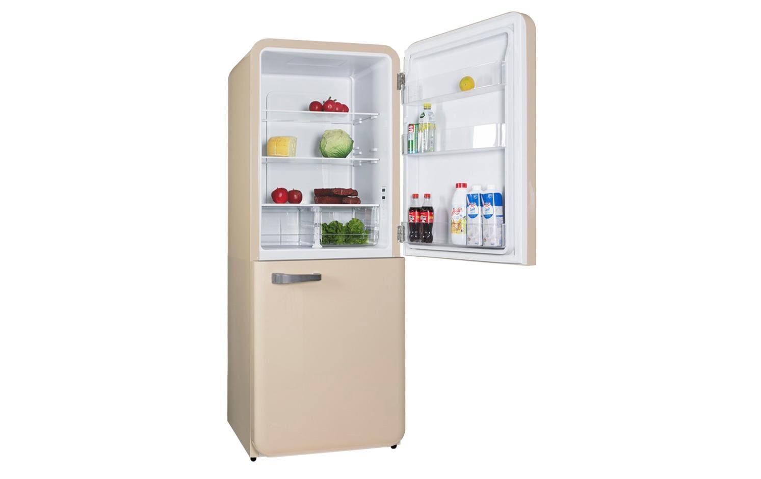 Kibernetik Kühl-Gefrierkombination KSTK401 Beige, Rechts