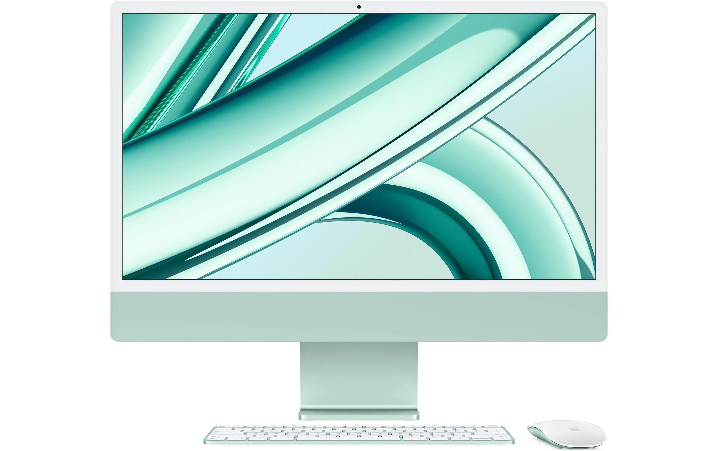 Apple iMac 24 M3 10C GPU / 512 GB / 8 GB Grün