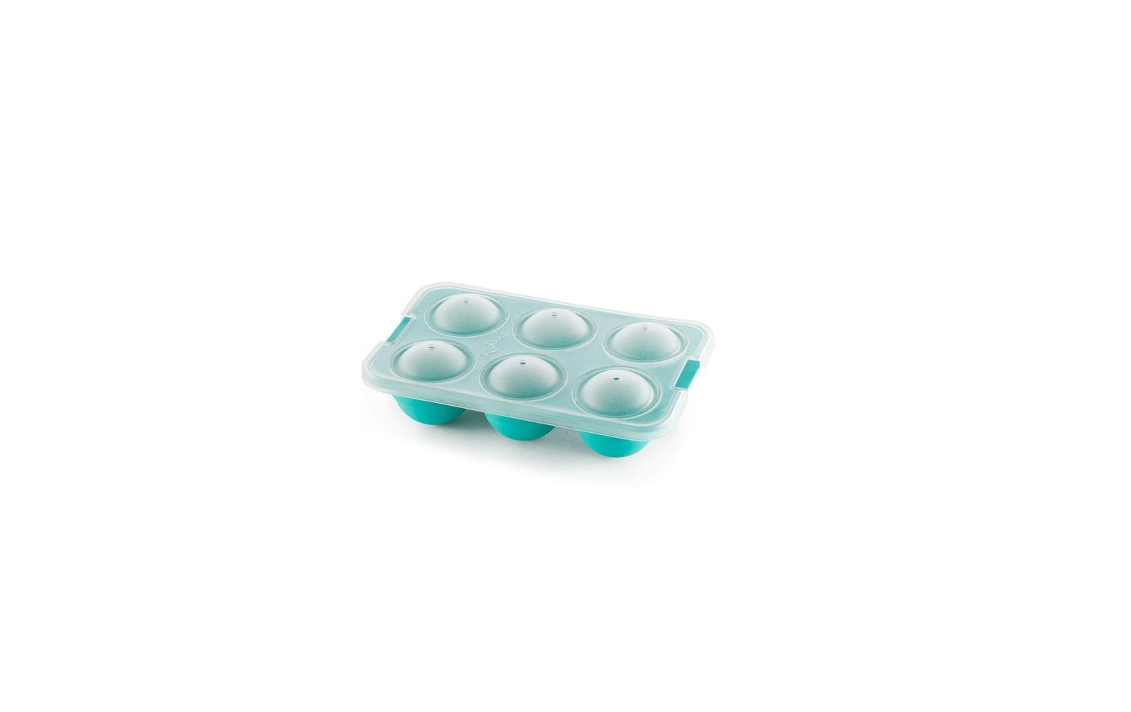 Lékué XL Kugelförmige Eiswürfelform Türkis