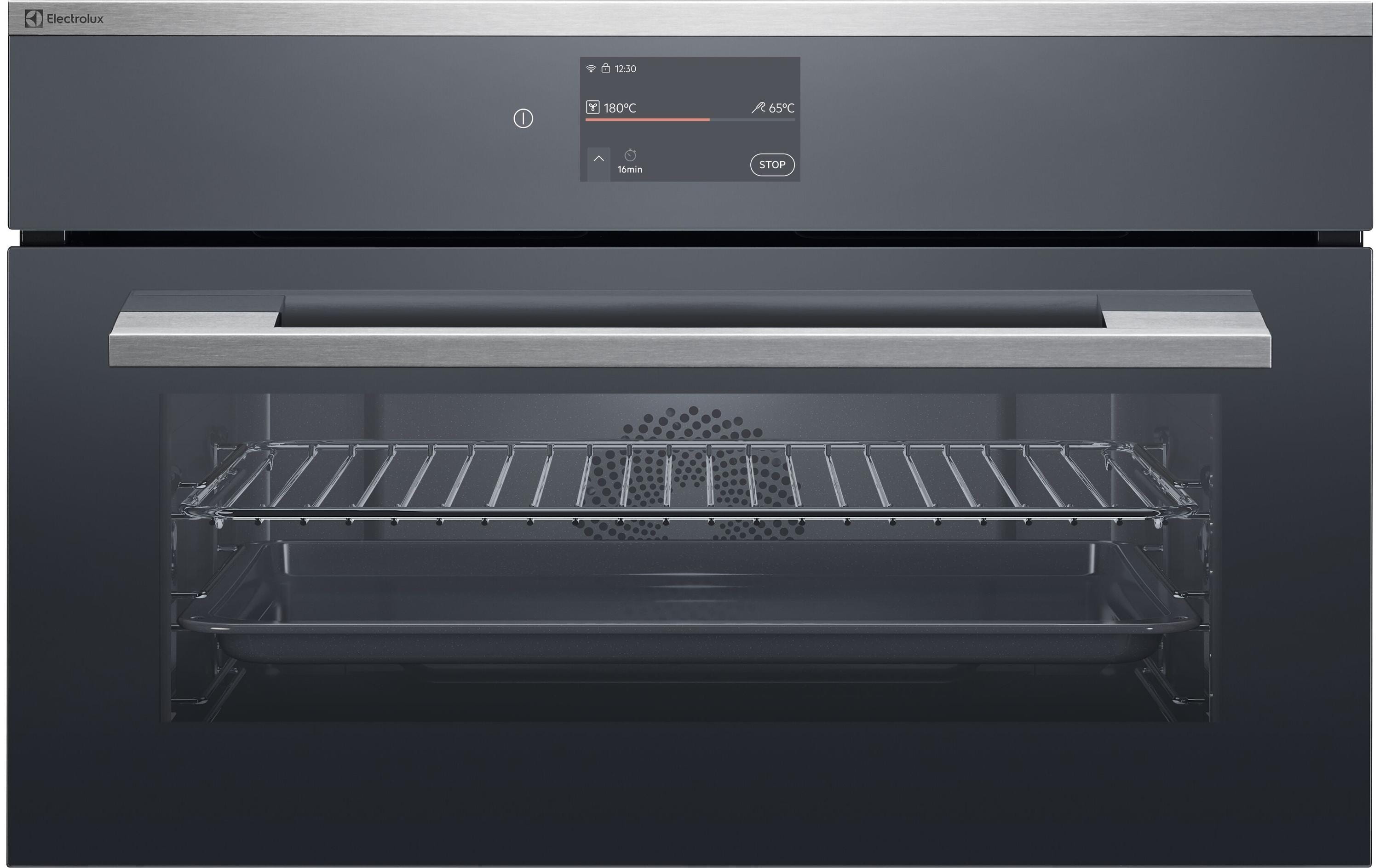 Electrolux Einbaubackofen EB3GL40CN Chrom A+