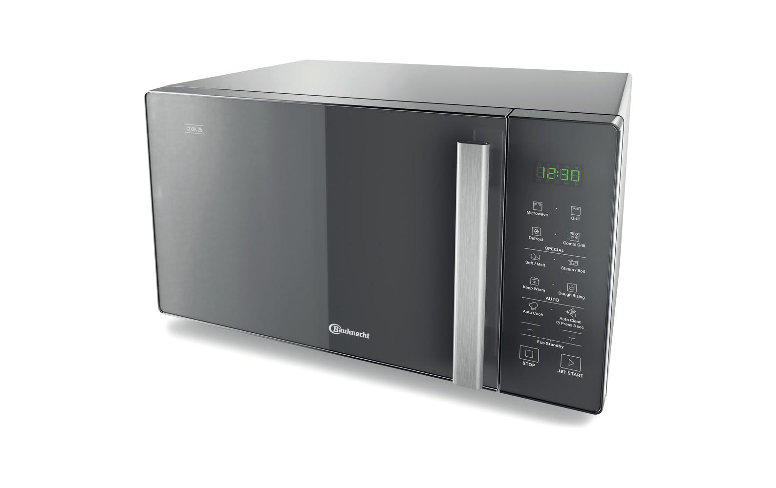 Bauknecht Mikrowelle mit Grill MW 254 SM Schwarz Bauknecht Mikrowelle mit Grill MW 254 SM Schwarz