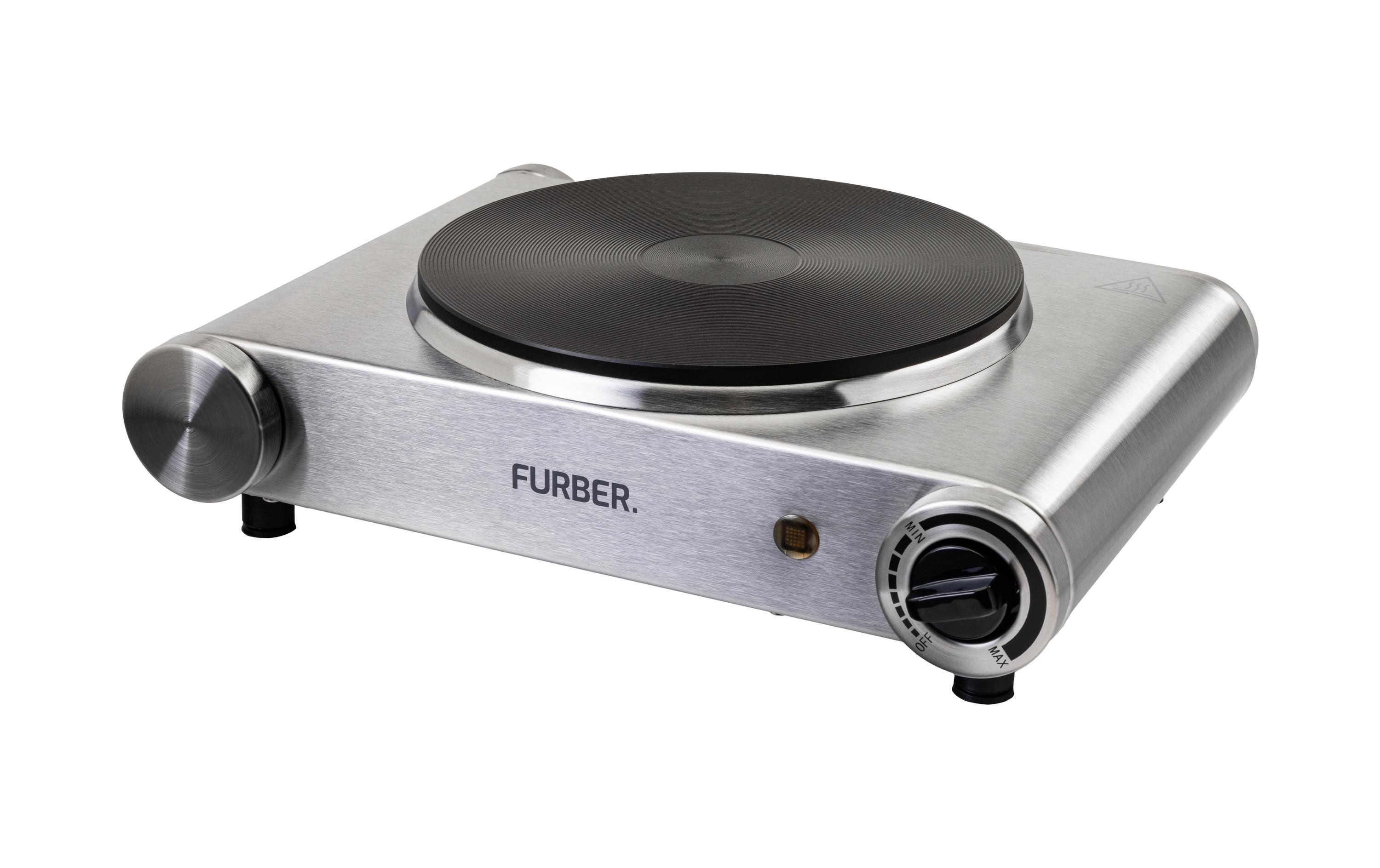 FURBER Kochplatte Silber, 1500 W