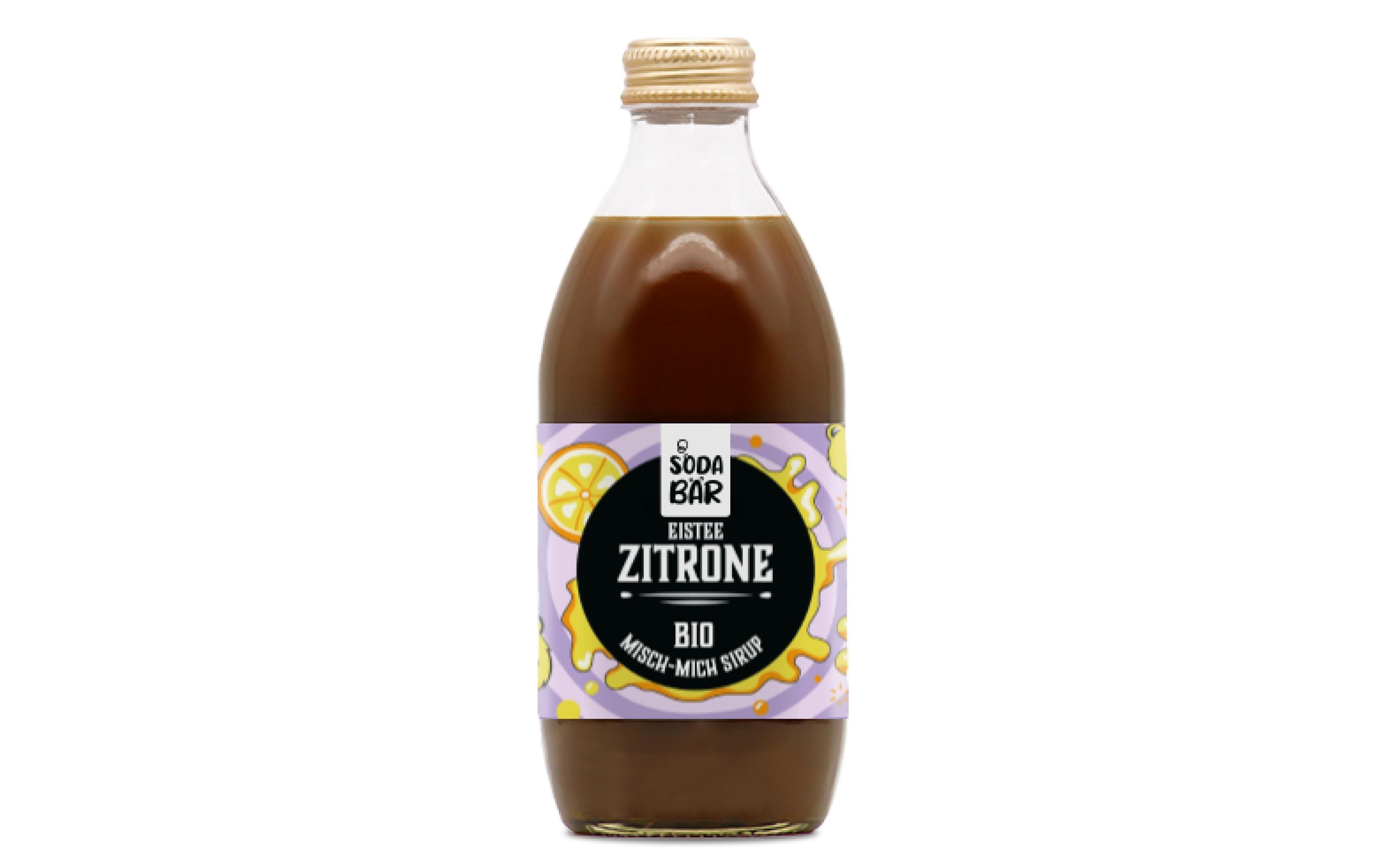 SodaBär Bio-Sirup Eistee-Zitrone 330 ml