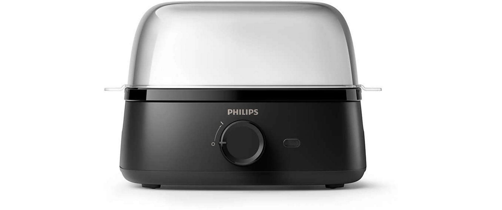 Philips Eierkocher 3000 Series HD9137/91 6 Eier, Schwarz