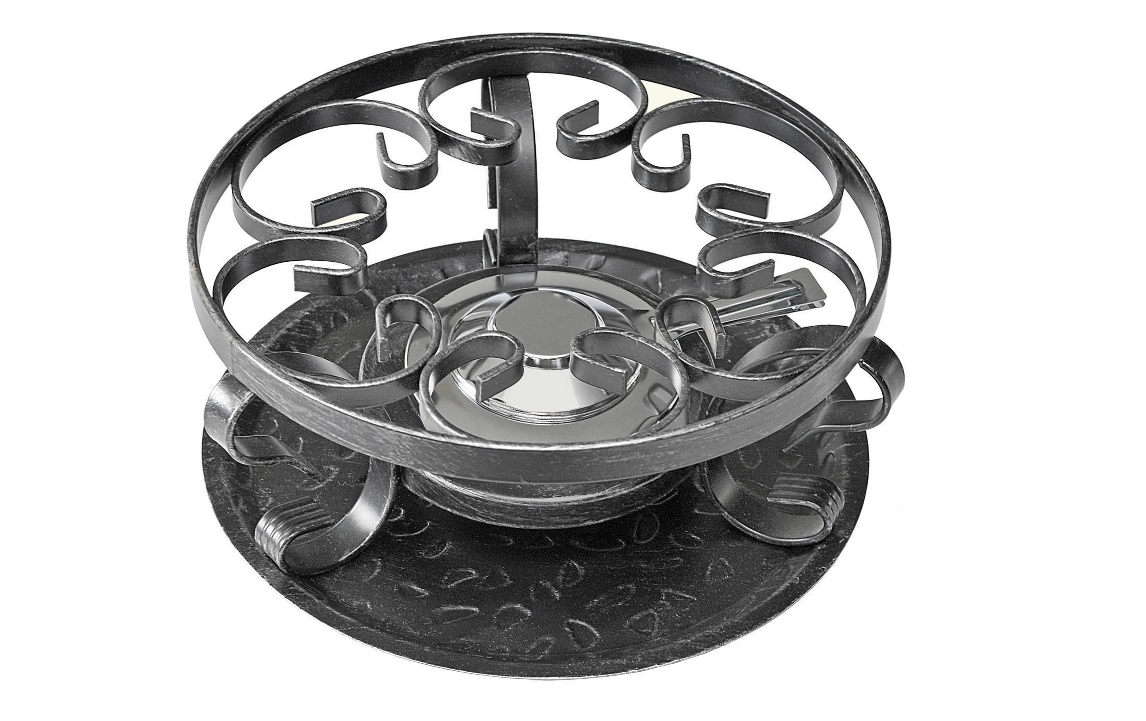 Heidi Cheese Line Fondue-Rechaud Forge Schwarz Heidi Cheese Line Fondue-Rechaud Forge Schwarz