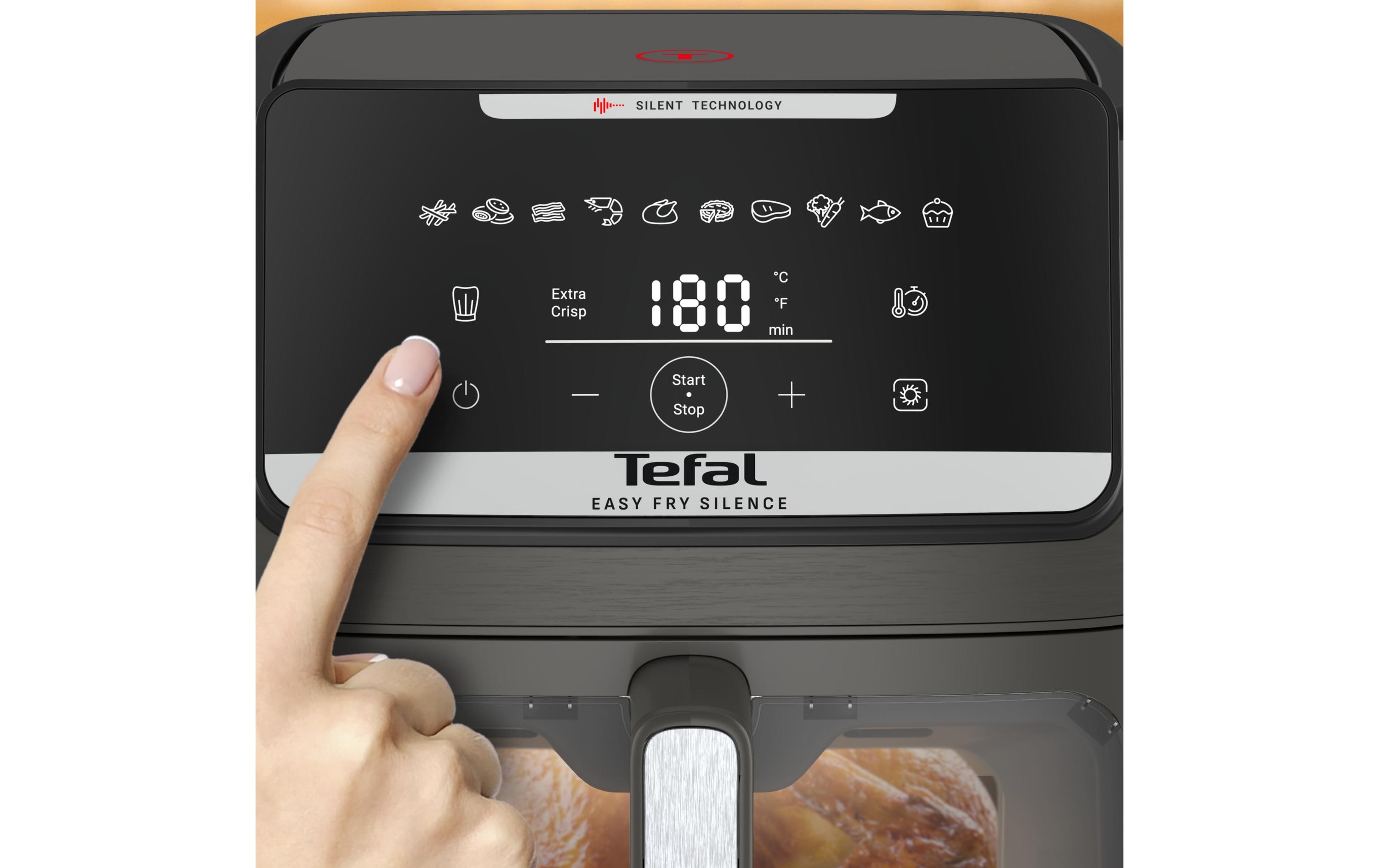 Tefal Heissluft-Fritteuse Easy Fry Silence XXL EY846HE0 7 l