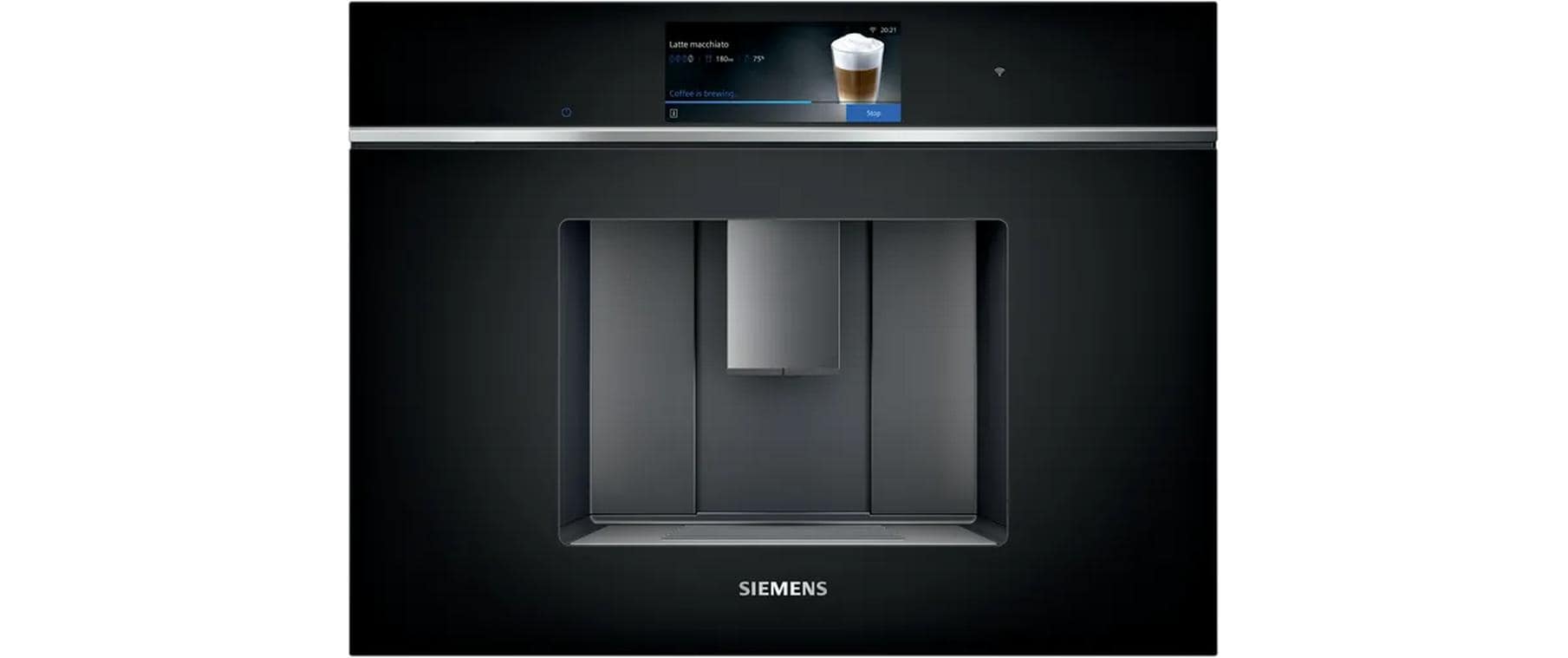 Siemens Einbau-Kaffeevollautomat iQ700 CT718L1B0 Schwarz