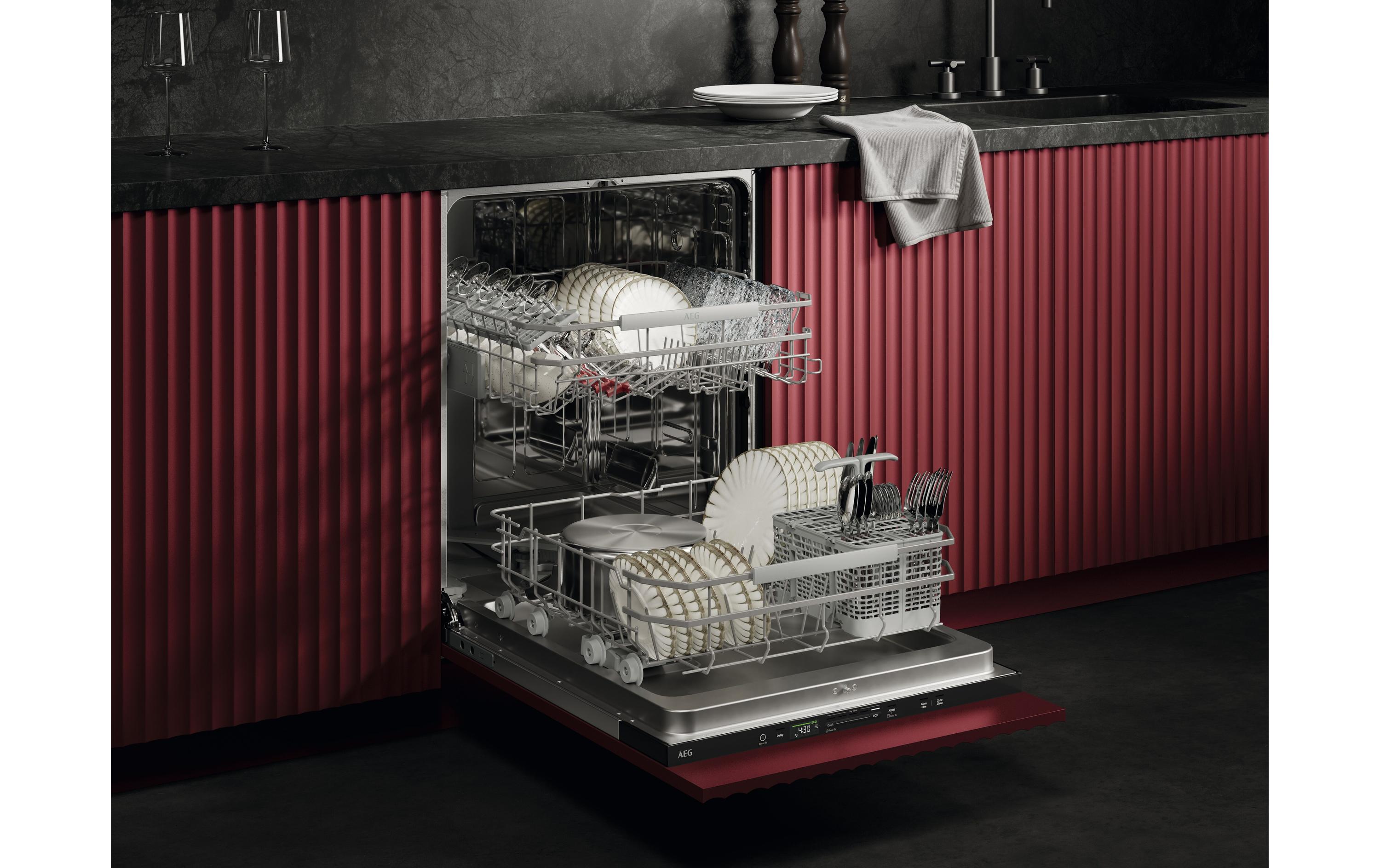 AEG by Electrolux Einbaugeschirrspüler GS60AV Vollintegriert
