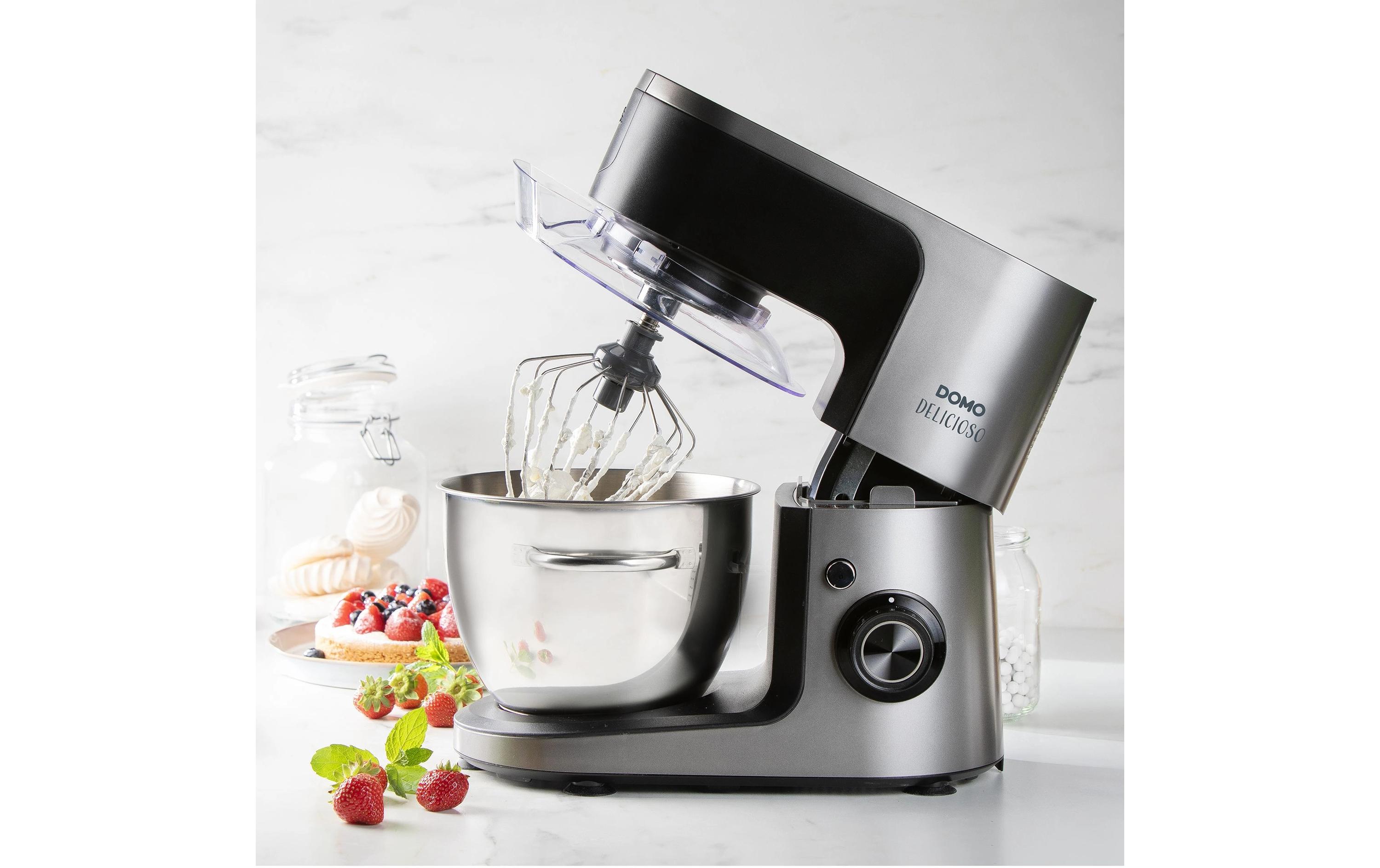 Domo Küchenmaschine Delicioso DO9293KR Grau