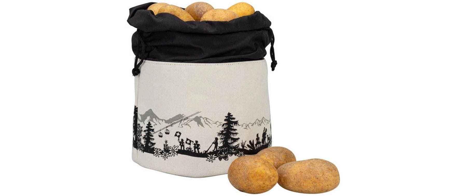 Nouvel Kartoffeltasche Schwarz