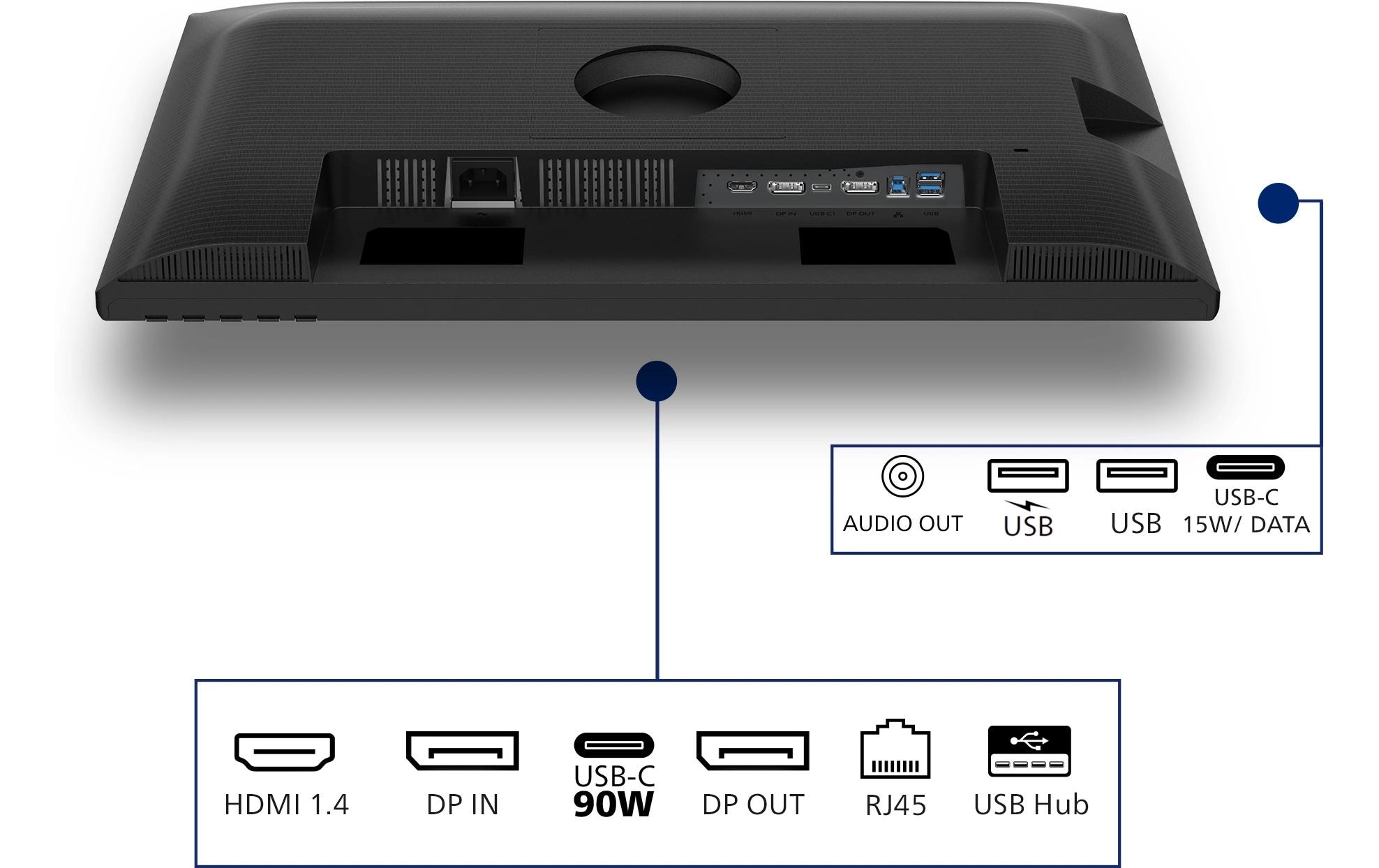 Philips 24 24B2U3301D/00, 1920 x 1200, 100 Hz