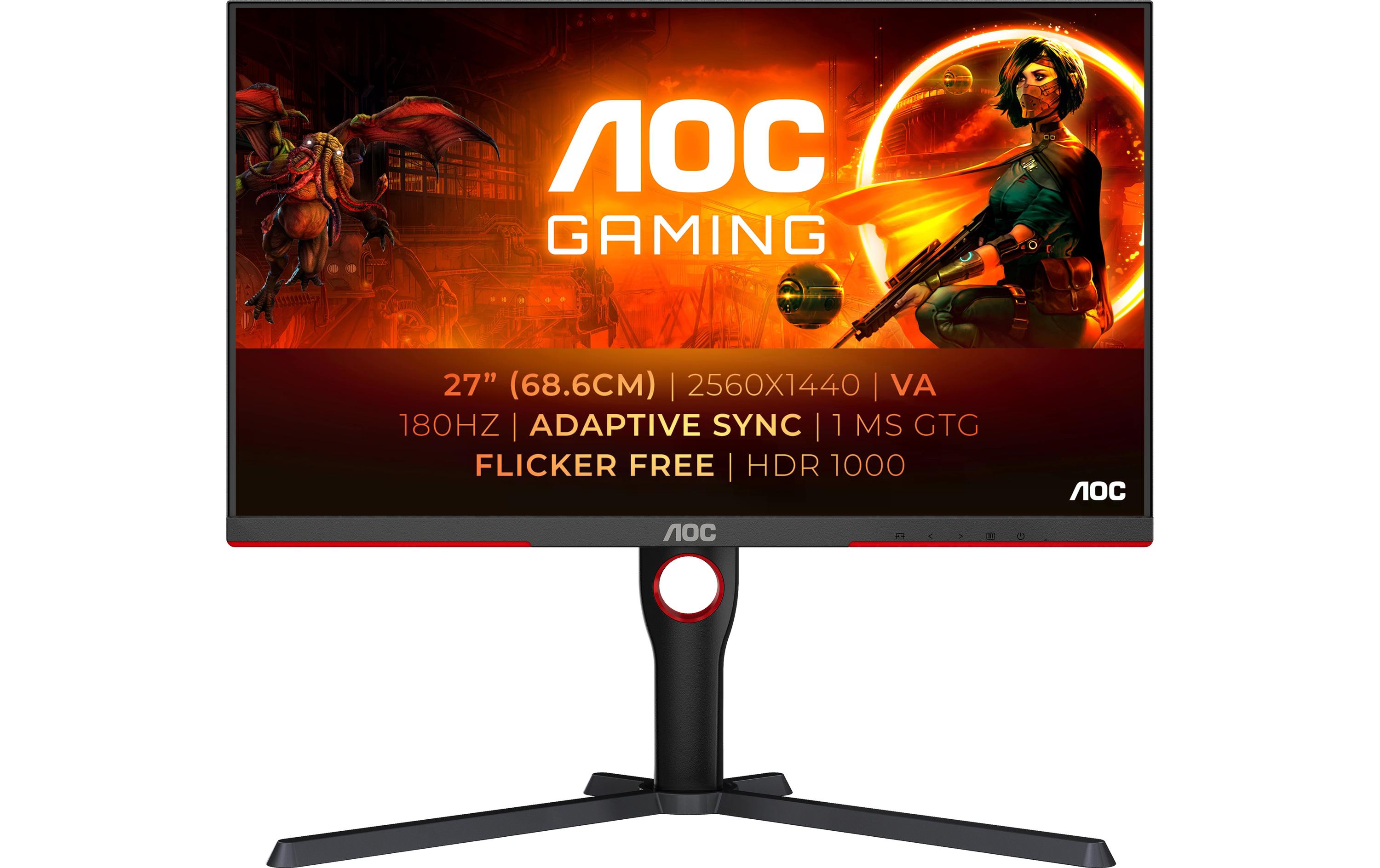 AOC Monitor Q27G3XMN/BK