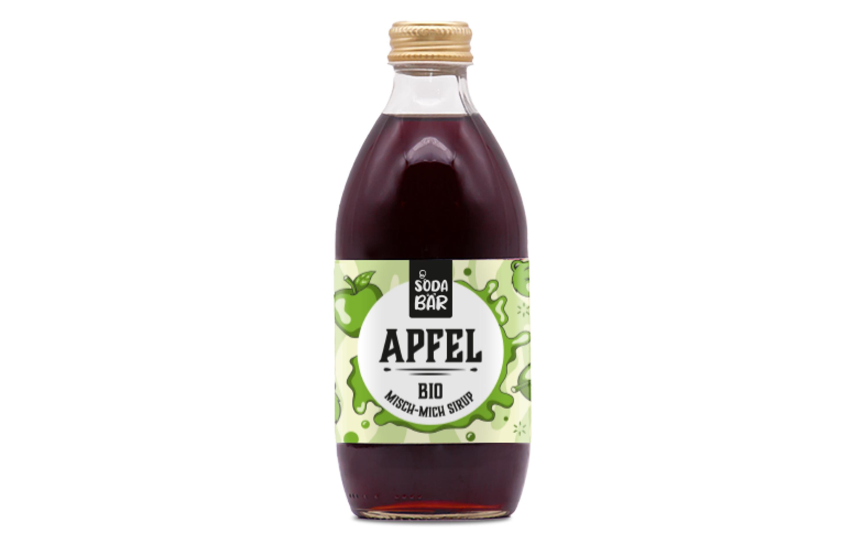 SodaBär Bio-Sirup Apfel 330 ml SodaBär Bio-Sirup Apfel 330 ml