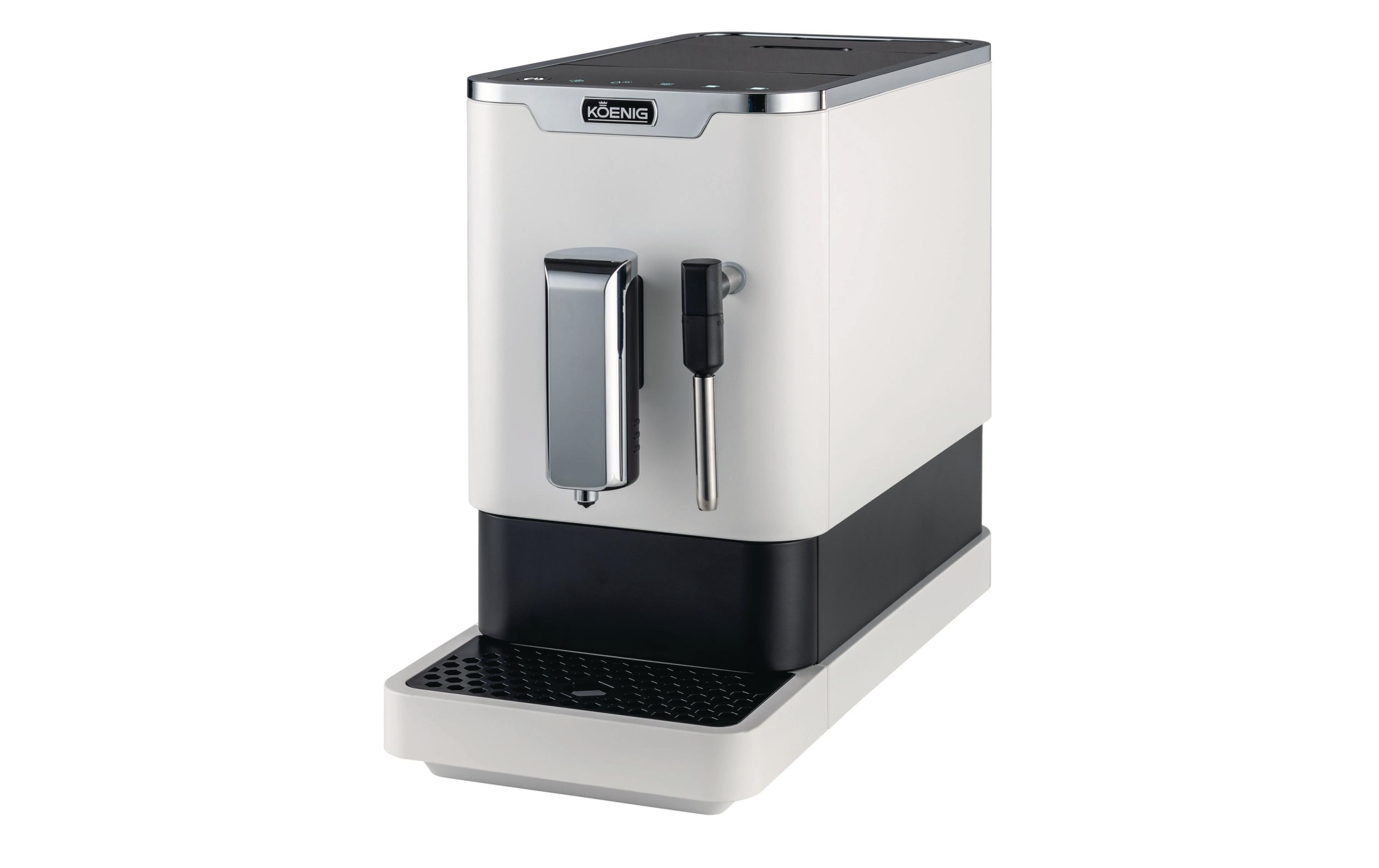 Koenig Kaffeevollautomat Finessa Milk Weiss, Schwarz Koenig Kaffeevollautomat Finessa Milk Weiss, Schwarz
