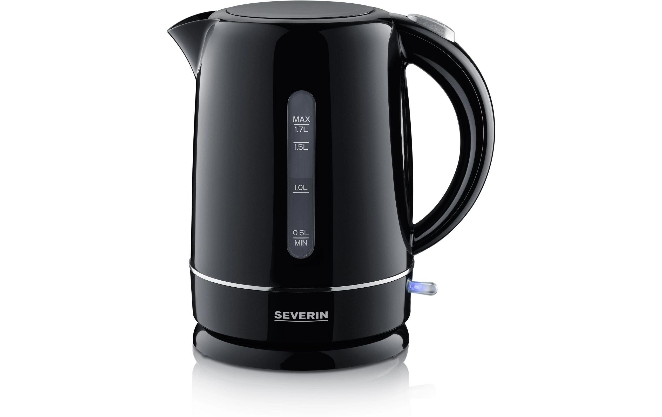 Severin Wasserkocher WK 4322 1.7 l, Schwarz