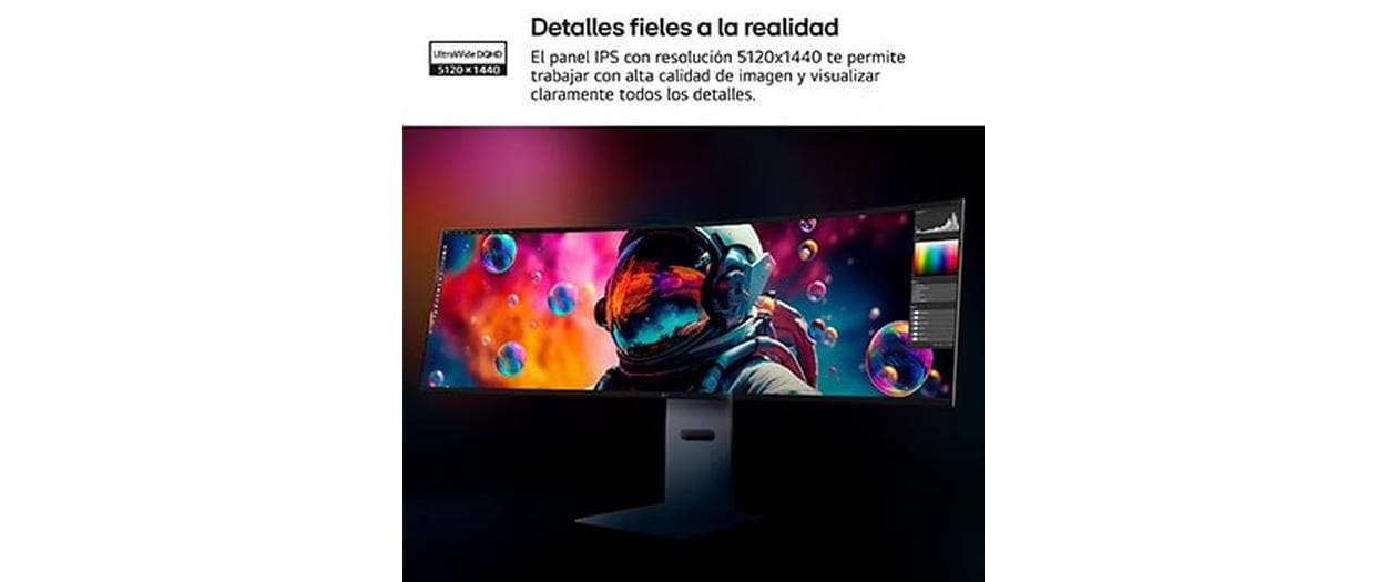 LG Monitor 49U950A-W Curved