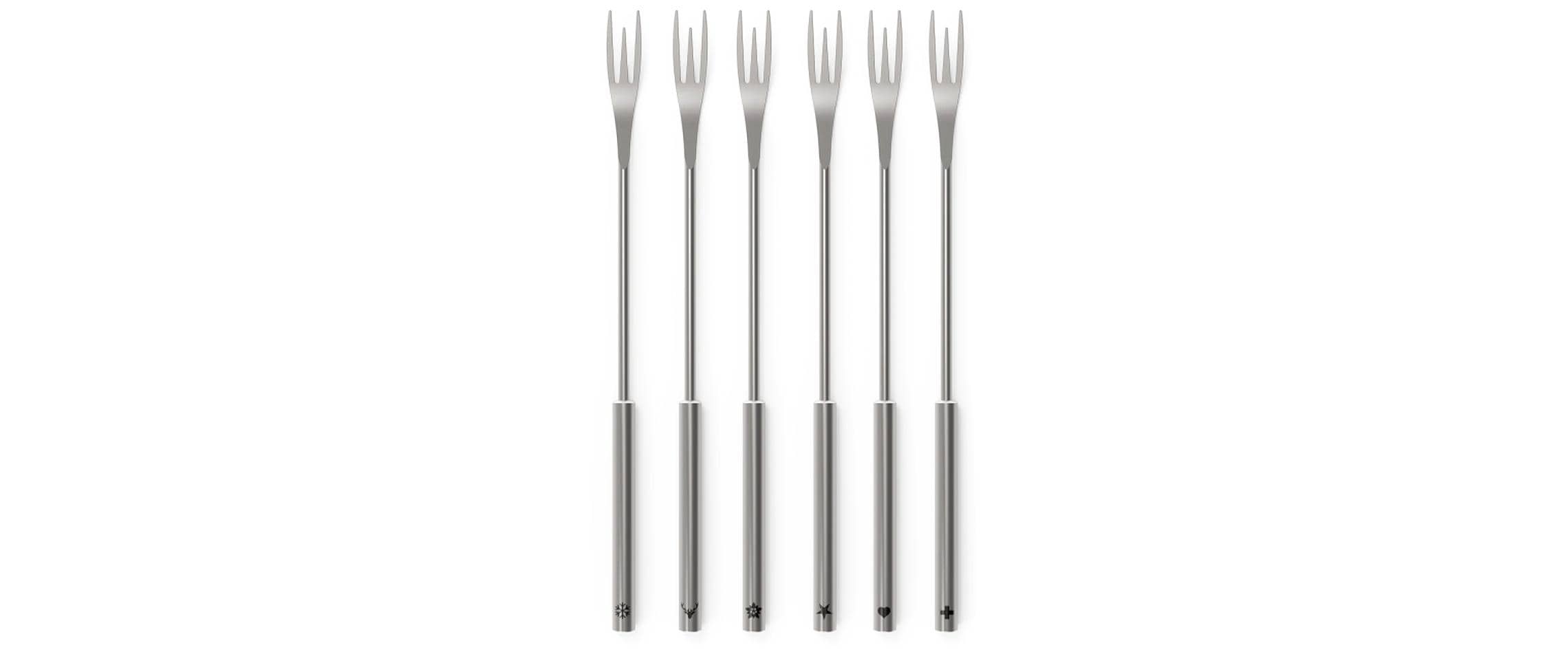 Kisag Fondue-Teleskopgabel 6 Personen, Silber Kisag Fondue-Teleskopgabel 6 Personen, Silber