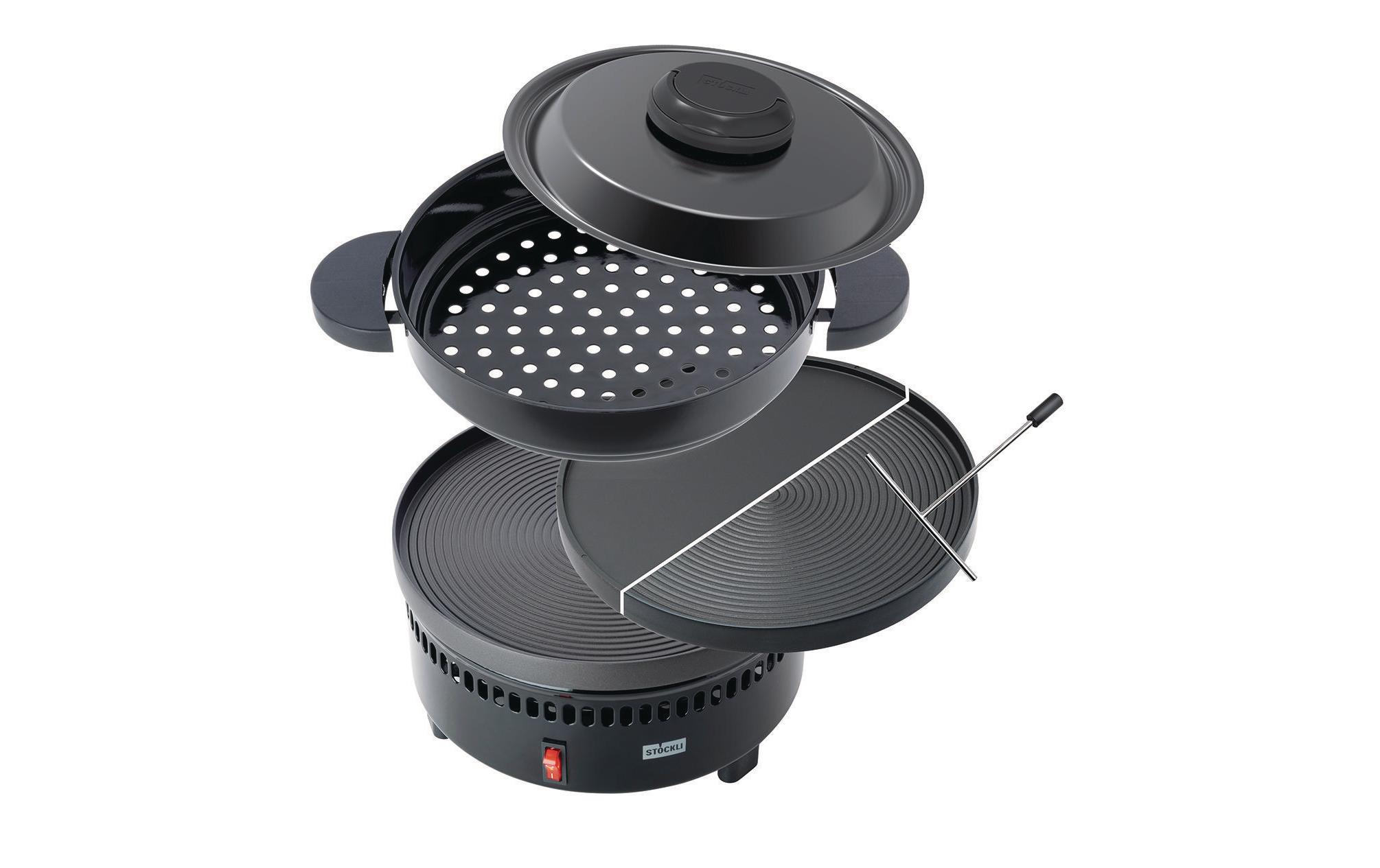 Stöckli Marroni-Ofen mit Grillplatte Stöckli Marroni-Ofen mit Grillplatte