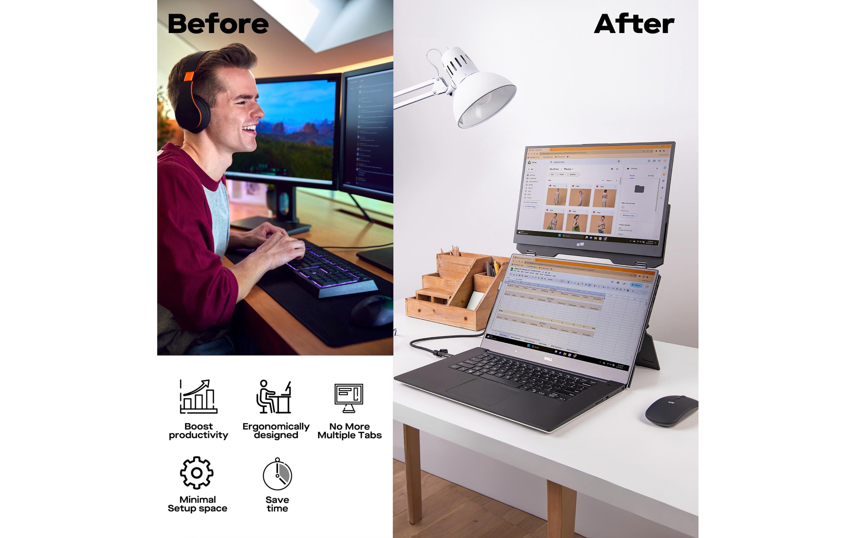 Mobile Pixels Monitor Duex Float 15.6