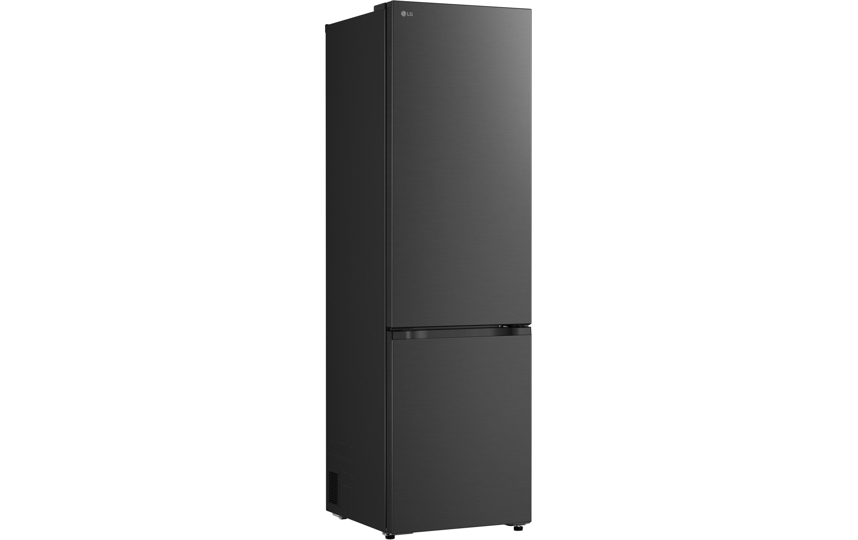 LG Einbau-Kühl-Gefrierkombination GBBSJ2CCEP Schwarz, Rechts