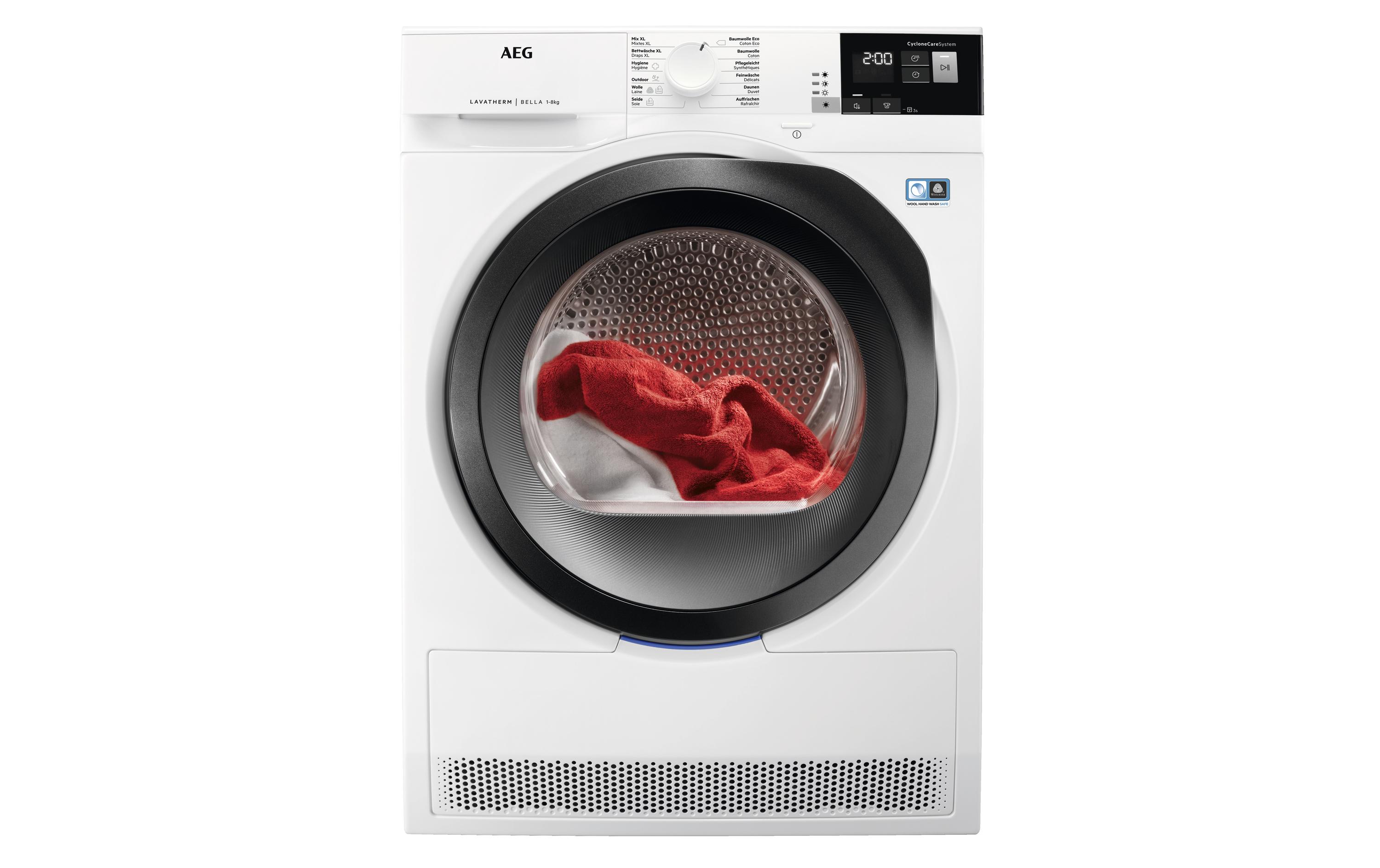 AEG by Electrolux Wäschetrockner TB5060TW Links/Wechselbar