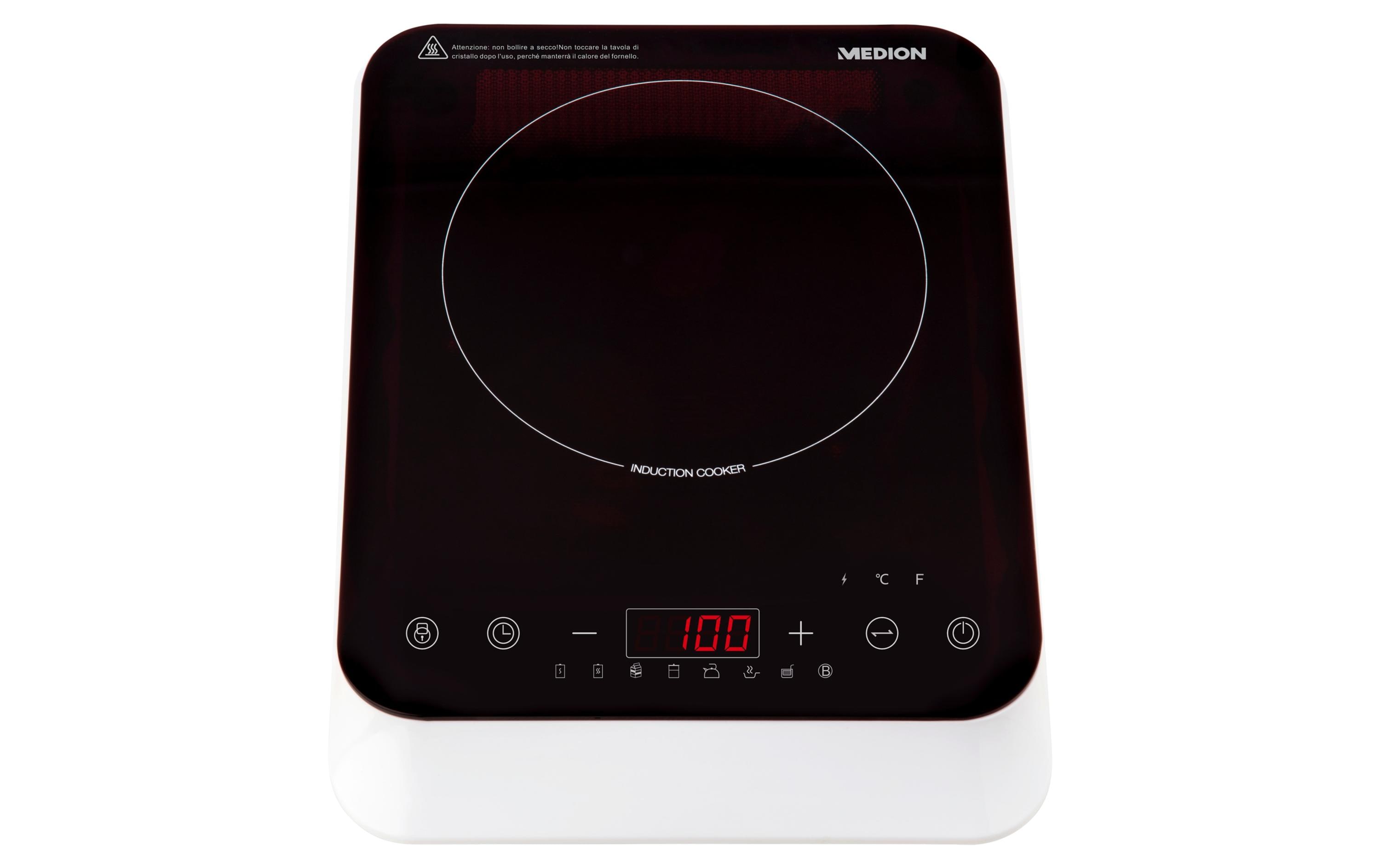 Medion Induktionskochplatte MD 18490 2000 W Medion Induktionskochplatte MD 18490 2000 W