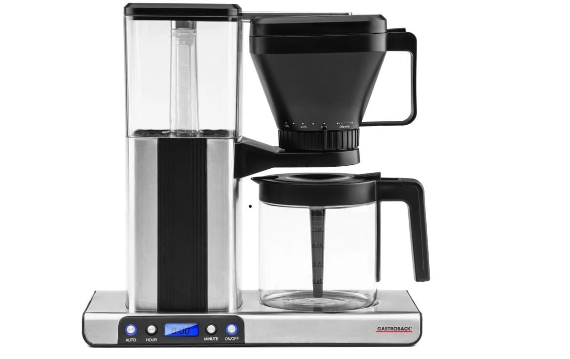 Gastroback Filterkaffeemaschine Design Brew Advanced Schwarz/Silber