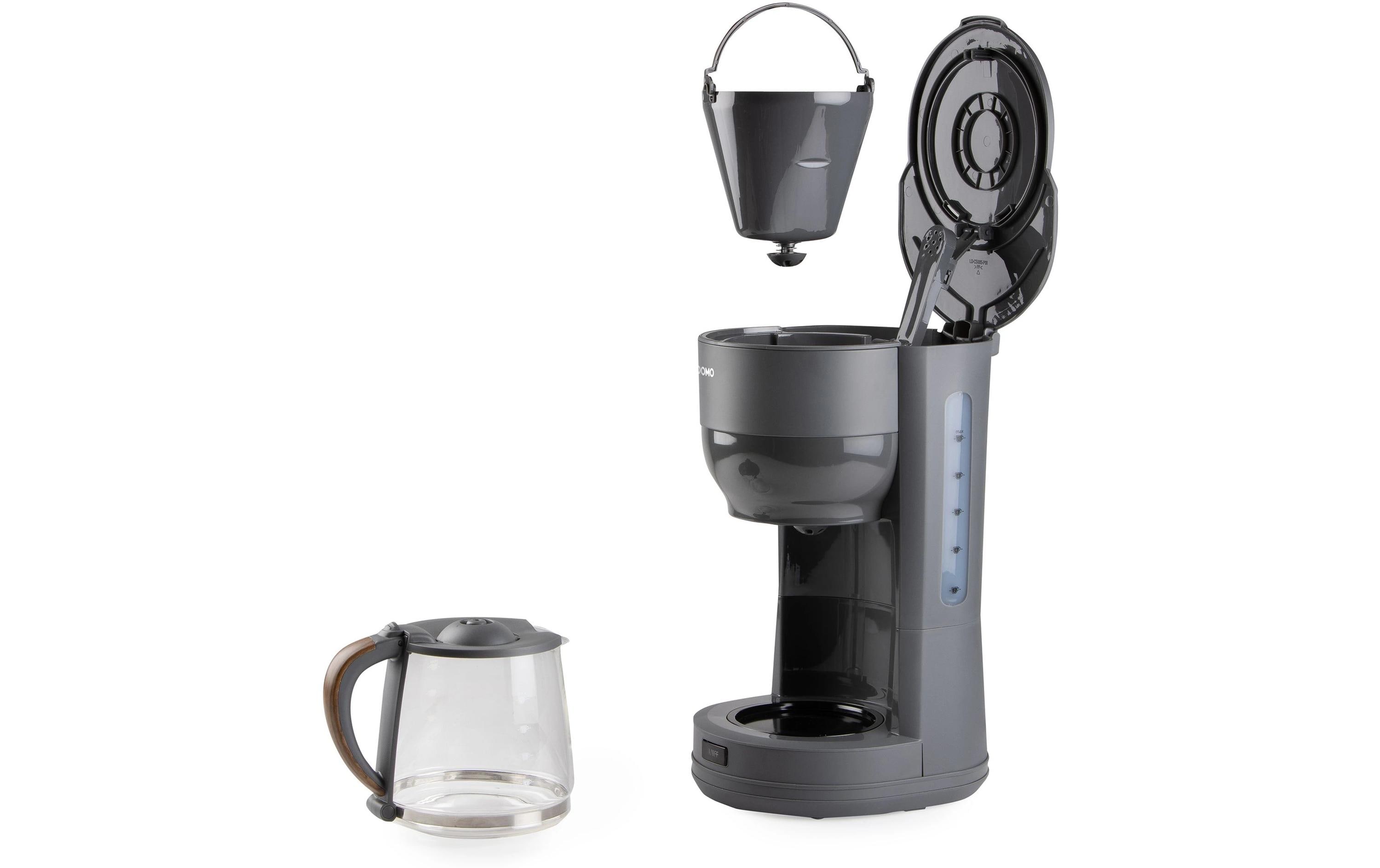 Domo Filterkaffeemaschine DO754K Grau