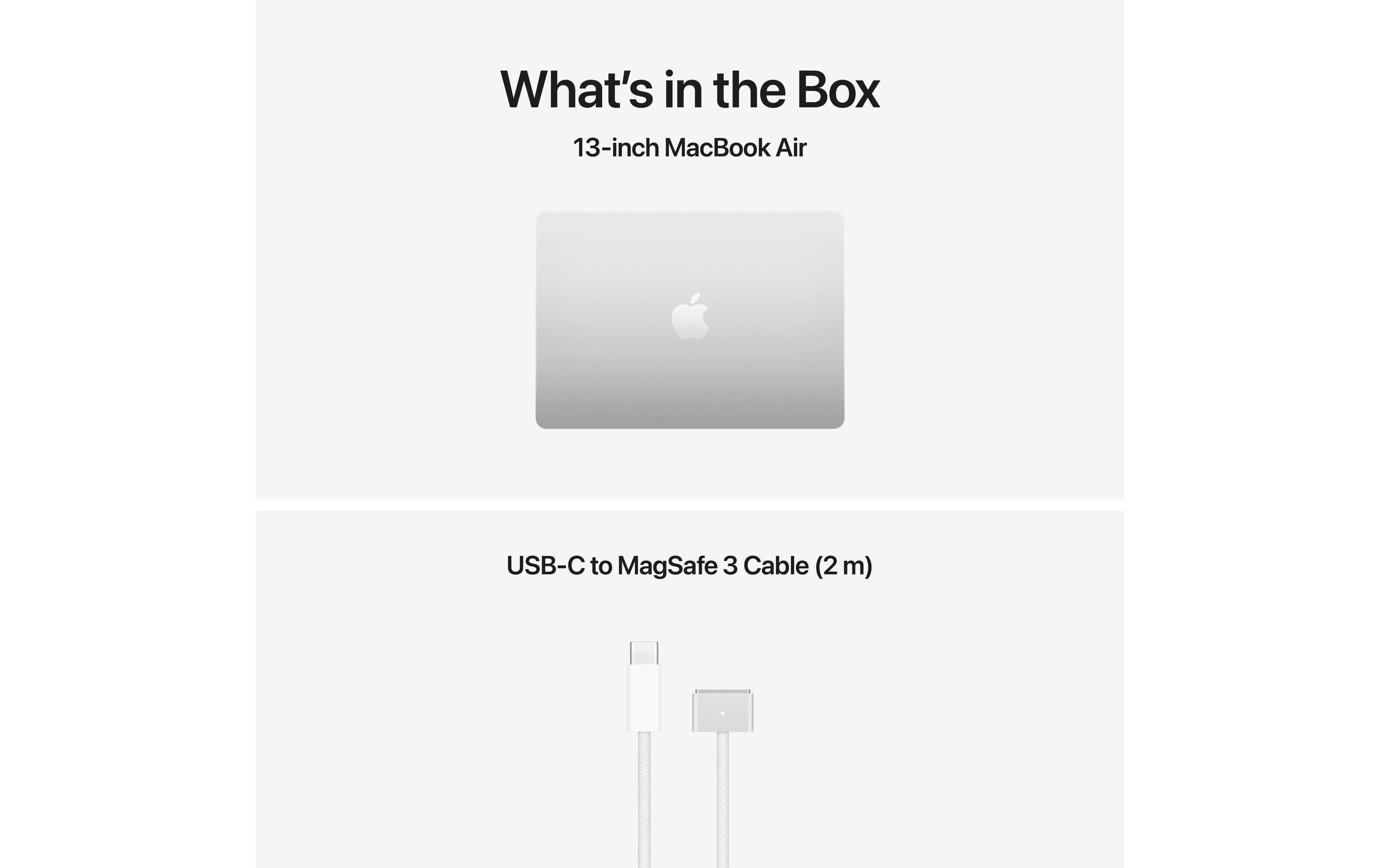 Apple MacBook Air 13 2026 M5 10C GPU / 24 GB / 1 TB Silber