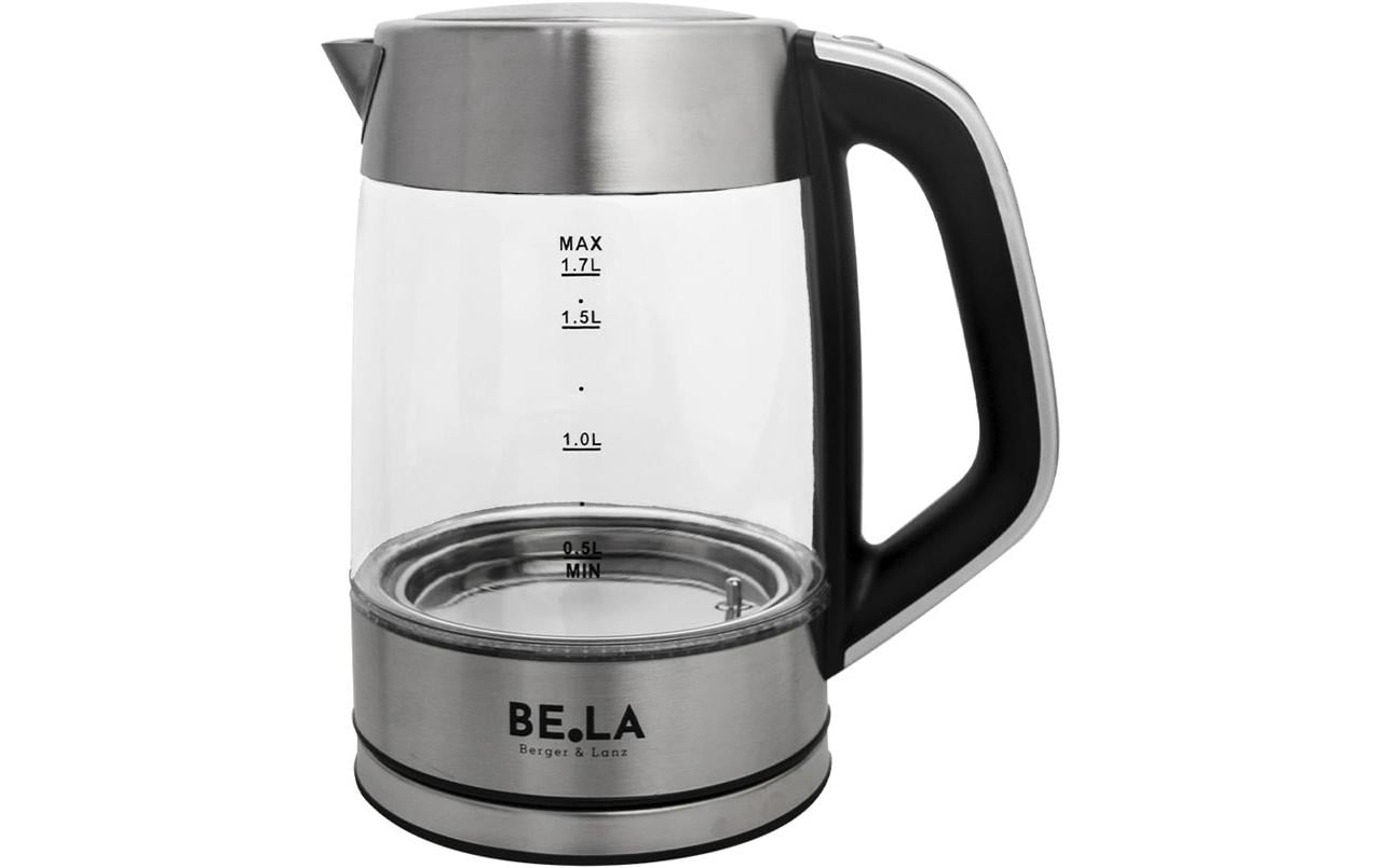 Berger Lanz Wasserkocher 1.7 l, Transparent/Silber
