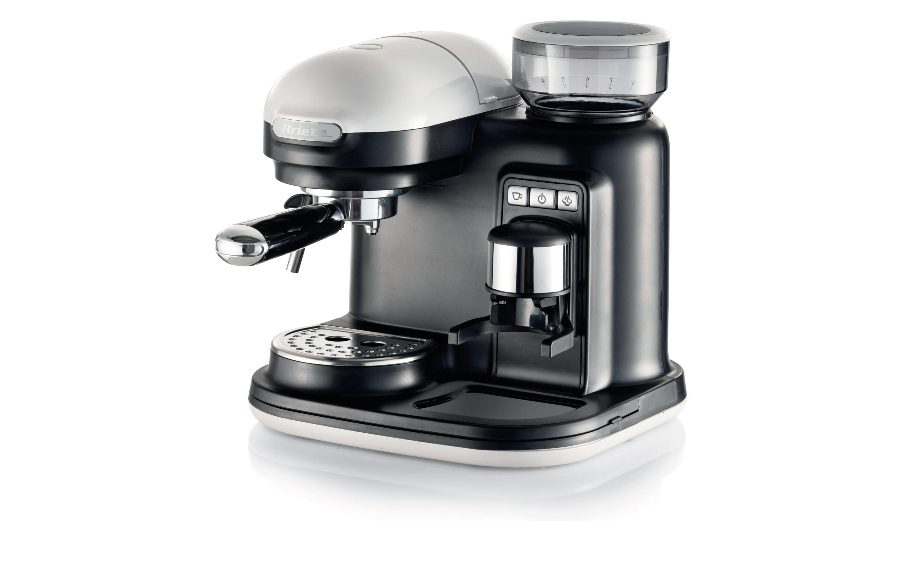 Ariete Portionskaffeemaschine MODERNA Schwarz/Weiss Ariete Portionskaffeemaschine MODERNA Schwarz/Weiss